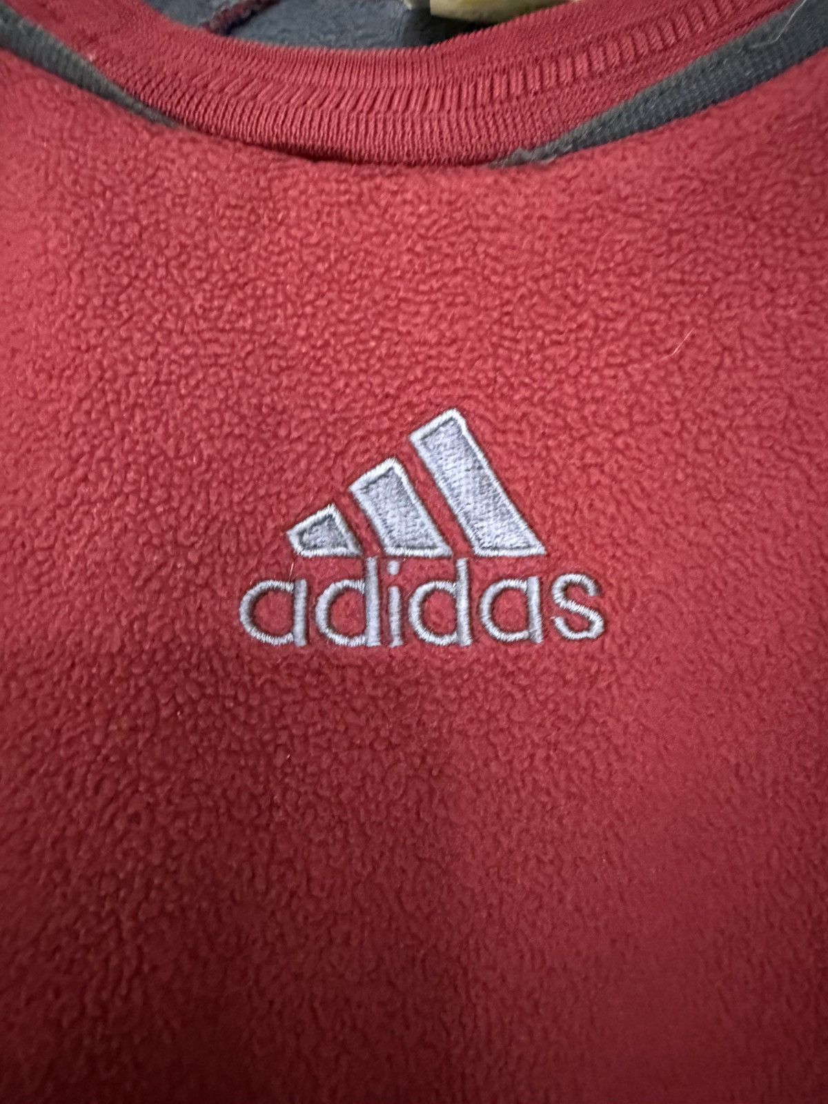 Adidas Vintage retro adidas polar fleece sweater Size US M / EU 48-50 / 2 - 3 Thumbnail