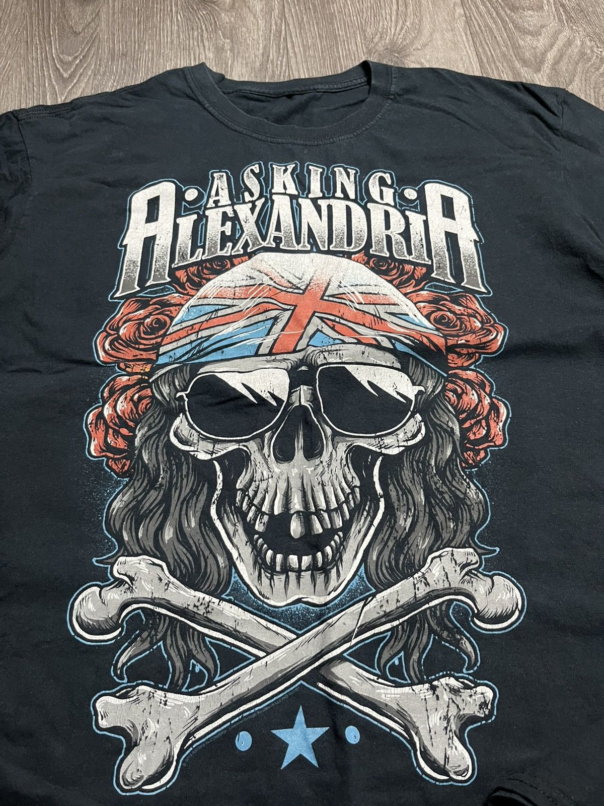 Band Tees VINTAGE 2012 Asking Alexandria Metalcore Band Tee Shirt Size US L / EU 52-54 / 3 - 2 Thumbnail