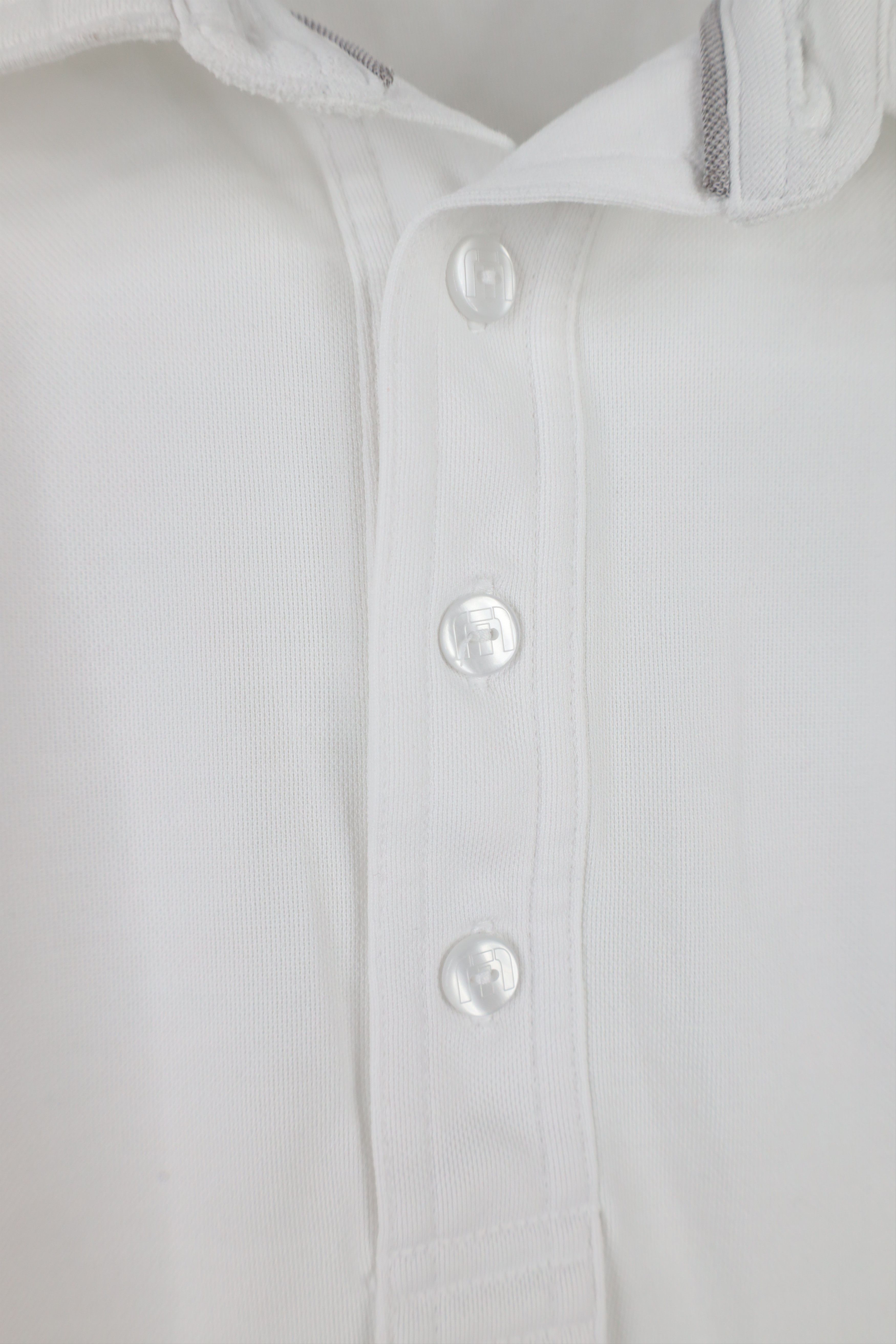 TravisMathew × Vintage Travis Mathew Short Sleeve Collared Golf Polo Shirt White Size US XL / EU 56 / 4 - 4 Thumbnail