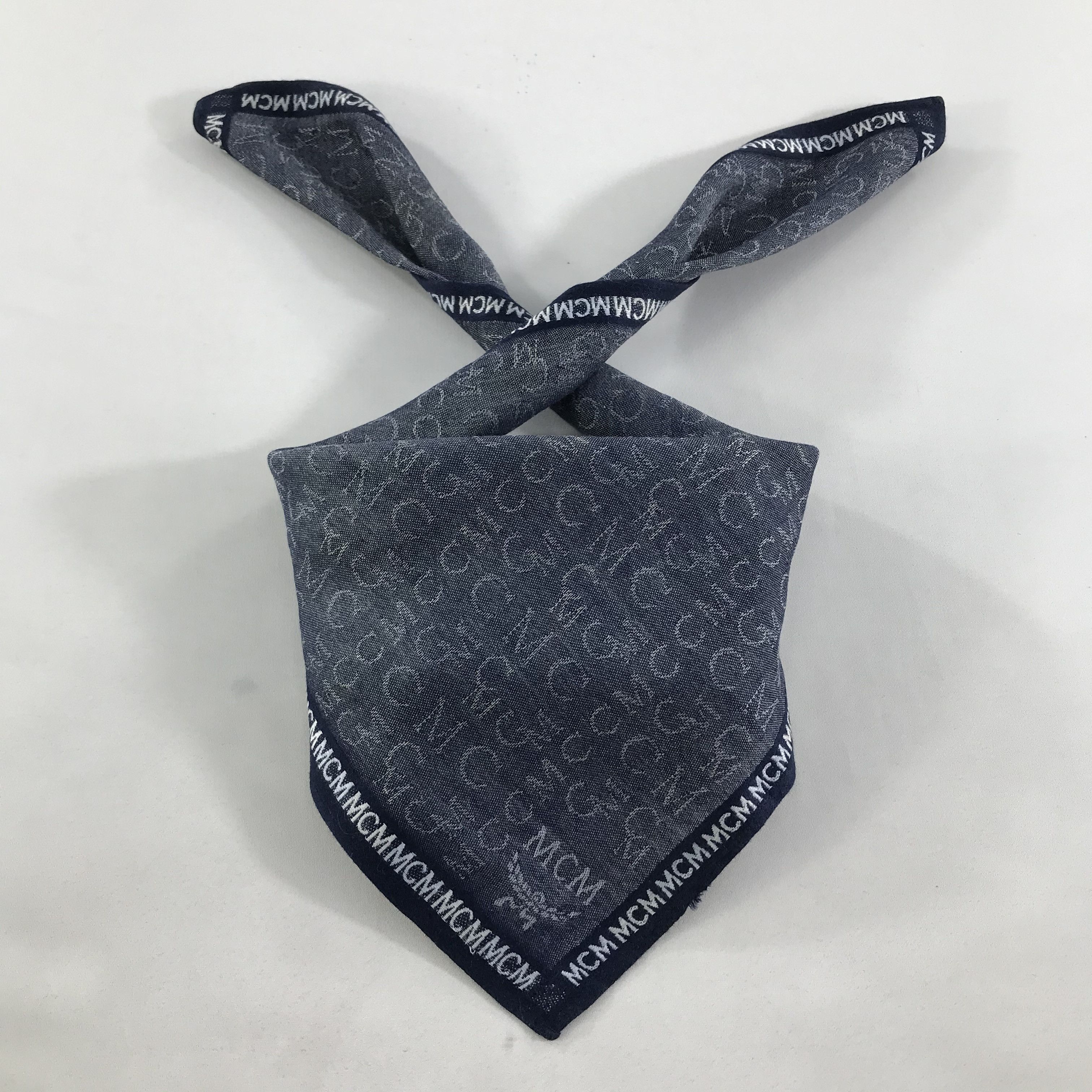 MCM × Vintage MCM Bandana / Handkerchief / Neckerchief - S1447 Size ONE SIZE - 3 Thumbnail