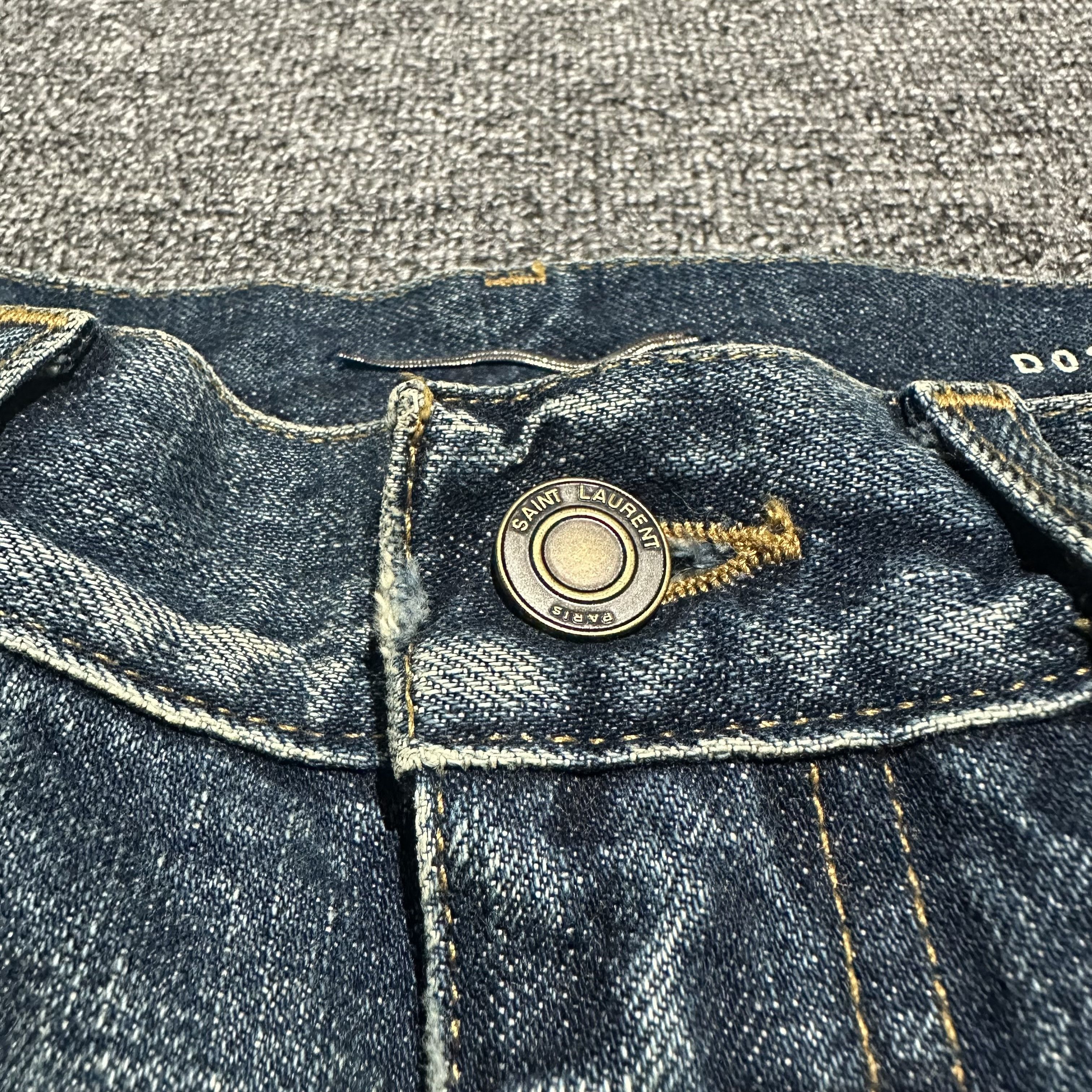 Hedi Slimane × Saint Laurent Paris Saint Laurent Selvedge Denim Size US 30 / EU 46 - 4 Thumbnail