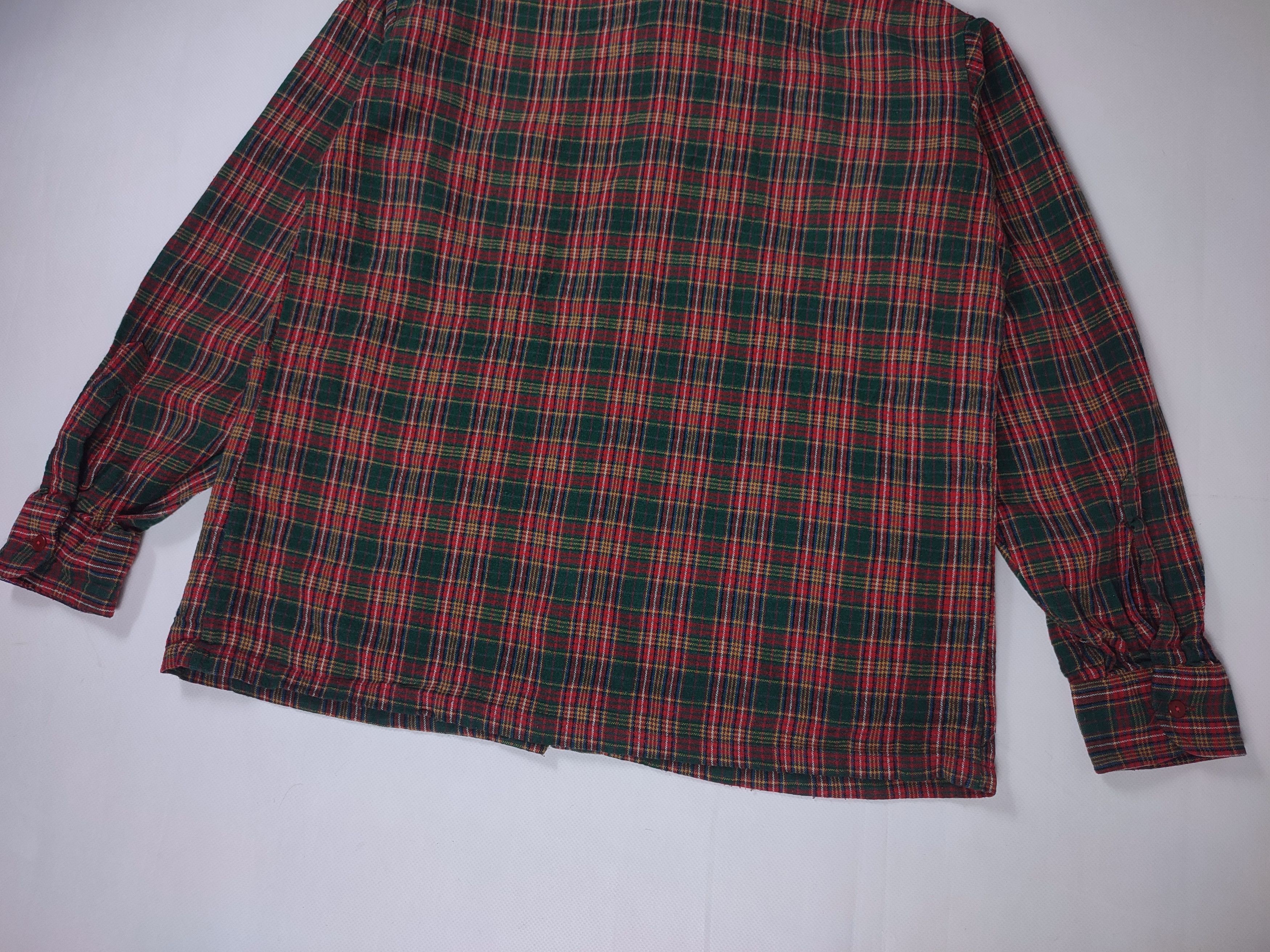 Flannel Vintage Wool 70's flannel shirt Size US S / EU 44-46 / 1 - 5 Thumbnail