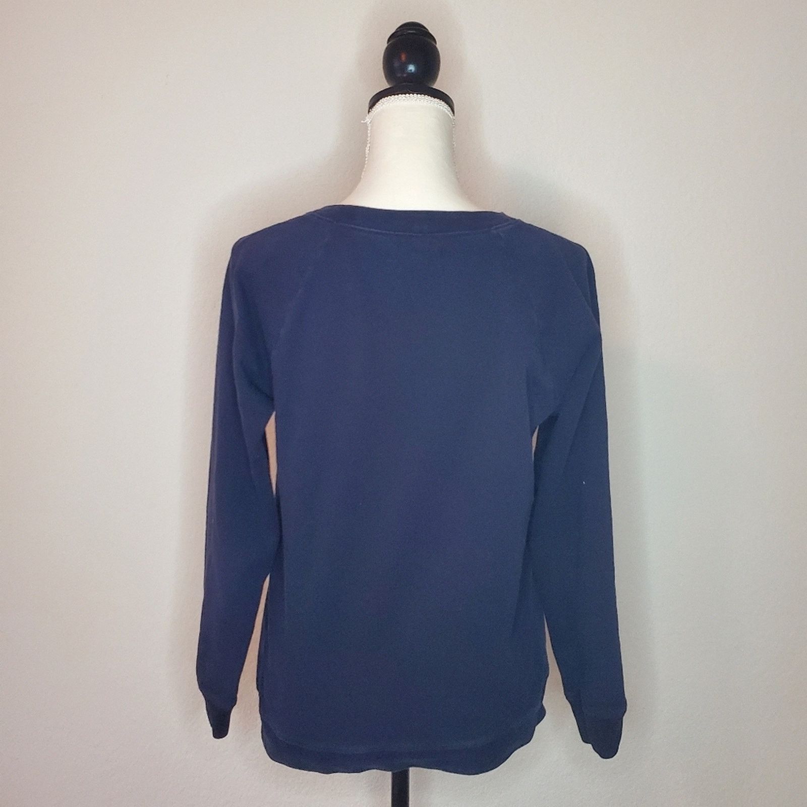 Madewell Madewell Navy Cutout Sweatshirt Medium Size M / US 6-8 / IT 42-44 - 3 Thumbnail