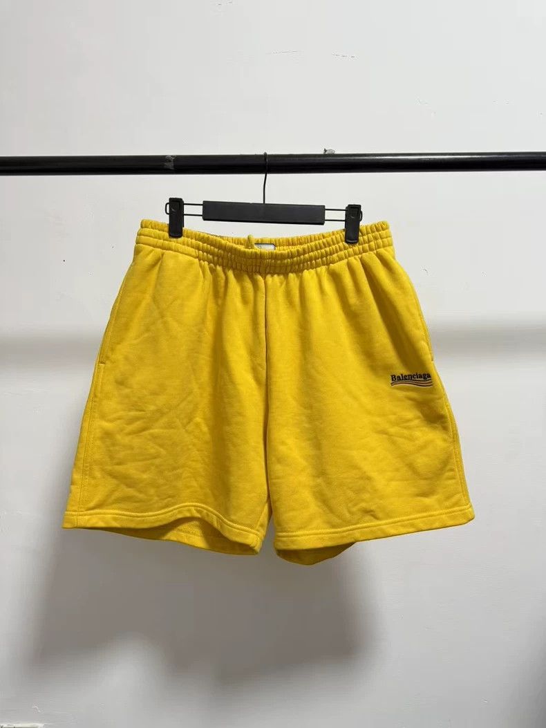 Balenciaga size M Orange Coke Embroidered Alphabet Shorts