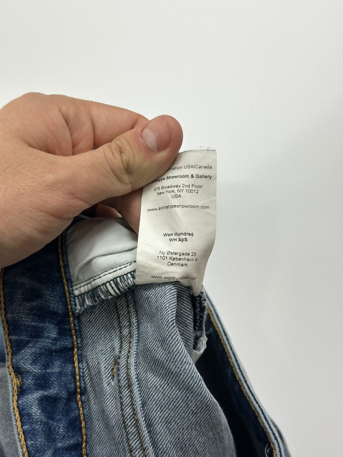 Won Hundred Won Hundred Denim Jeans 31x32 Slim Size US 31 - 12 Thumbnail