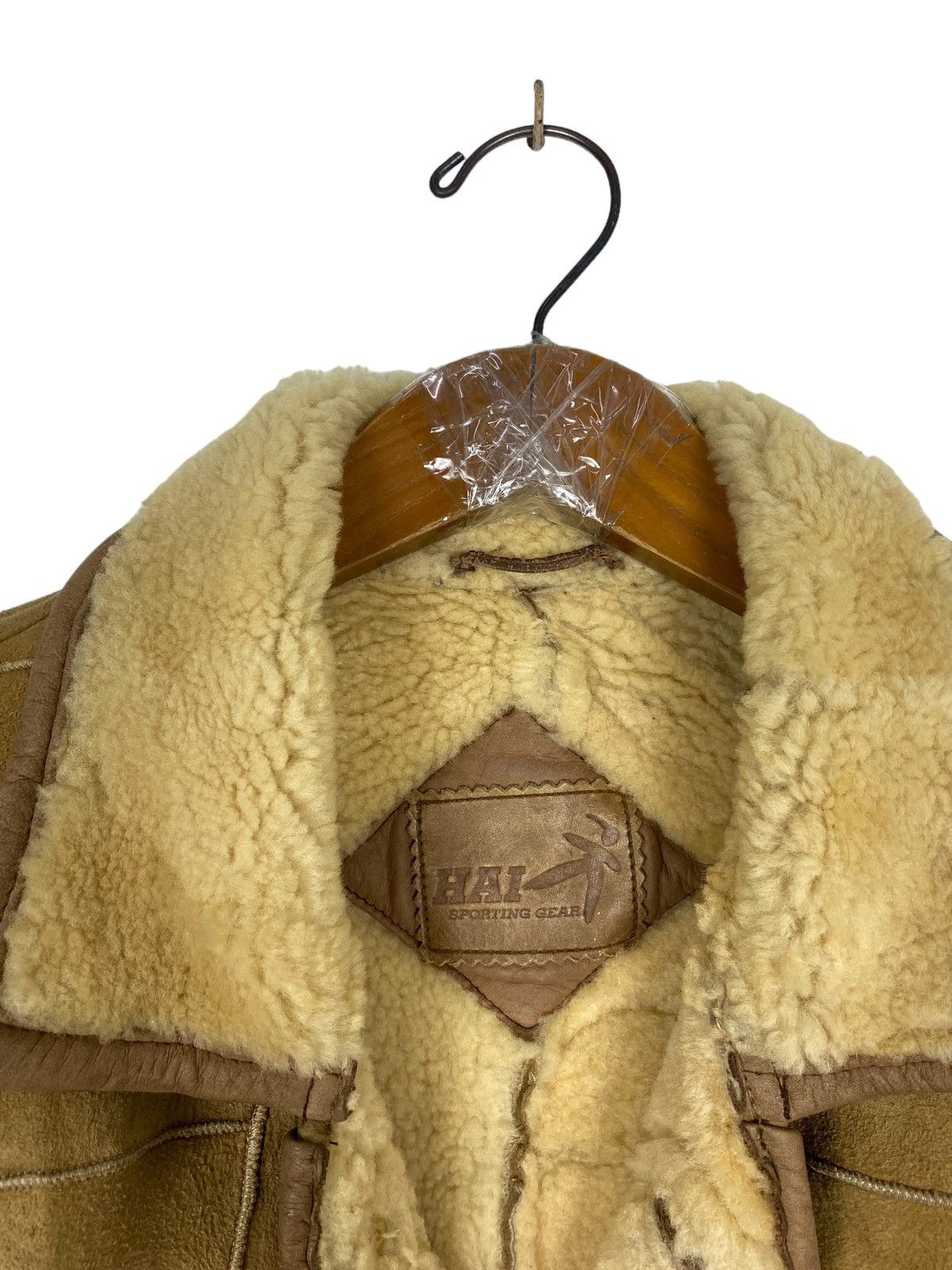 Hai Sporting Gear Hai Sporting Gear Issey Shearling B3 Patch Work Jacket Size US M / EU 48-50 / 2 - 6 Thumbnail