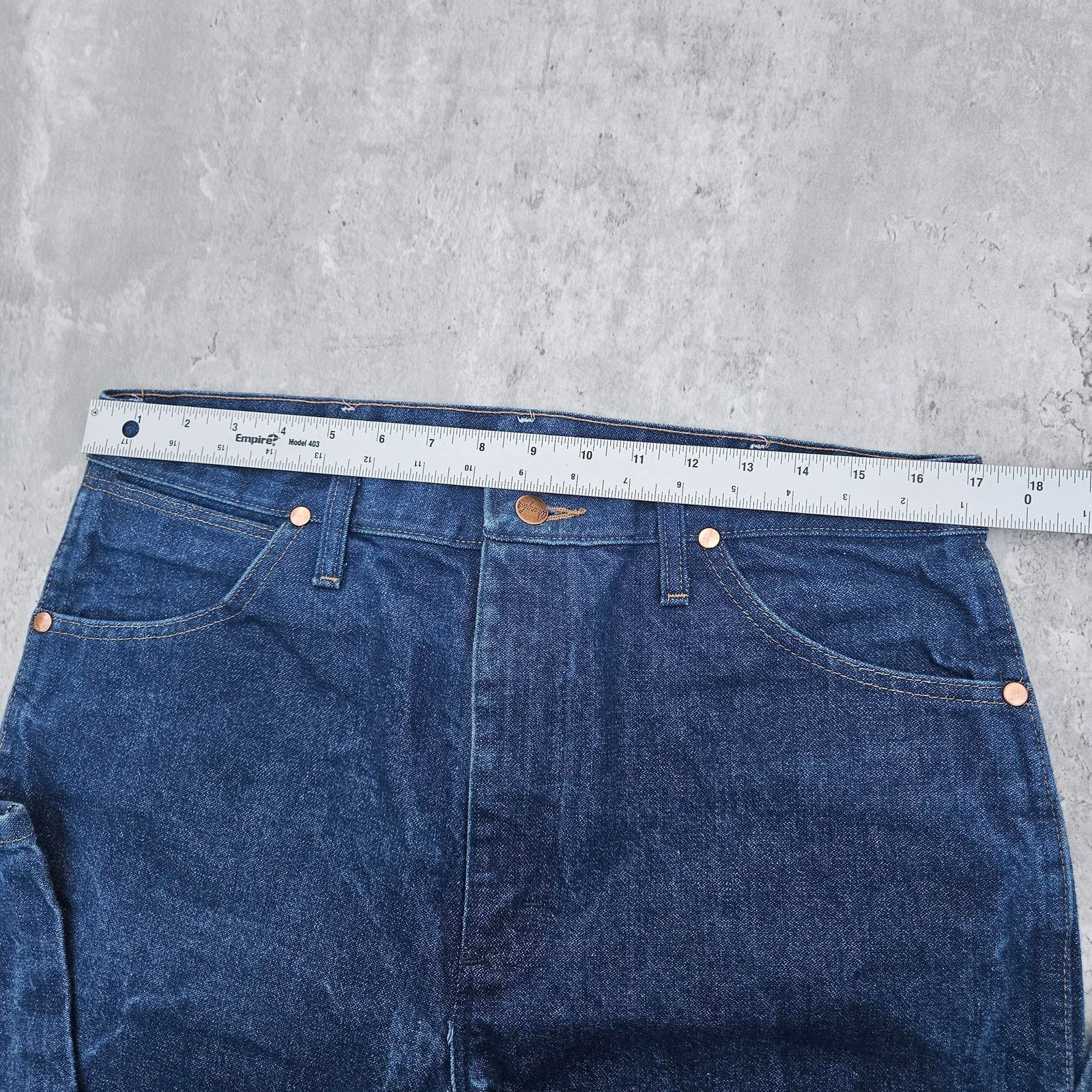 Wrangler Vintage 90's Wrangler Straight Leg Denim Jeans Men's 36X34 Size US 36 / EU 52 - 7 Thumbnail