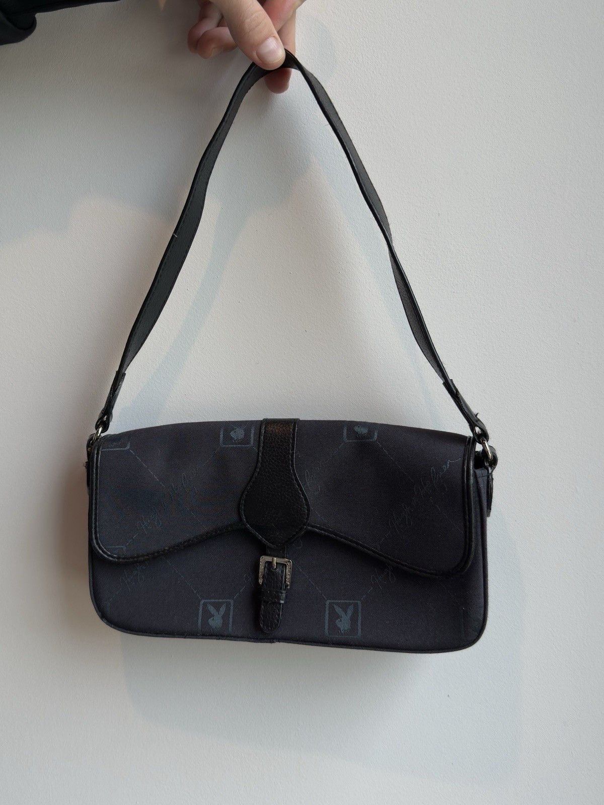 Playboy Vintage 2000s Playboy Y2k Mini Bags Handbag Retro Monogram Size ONE SIZE - 6 Thumbnail