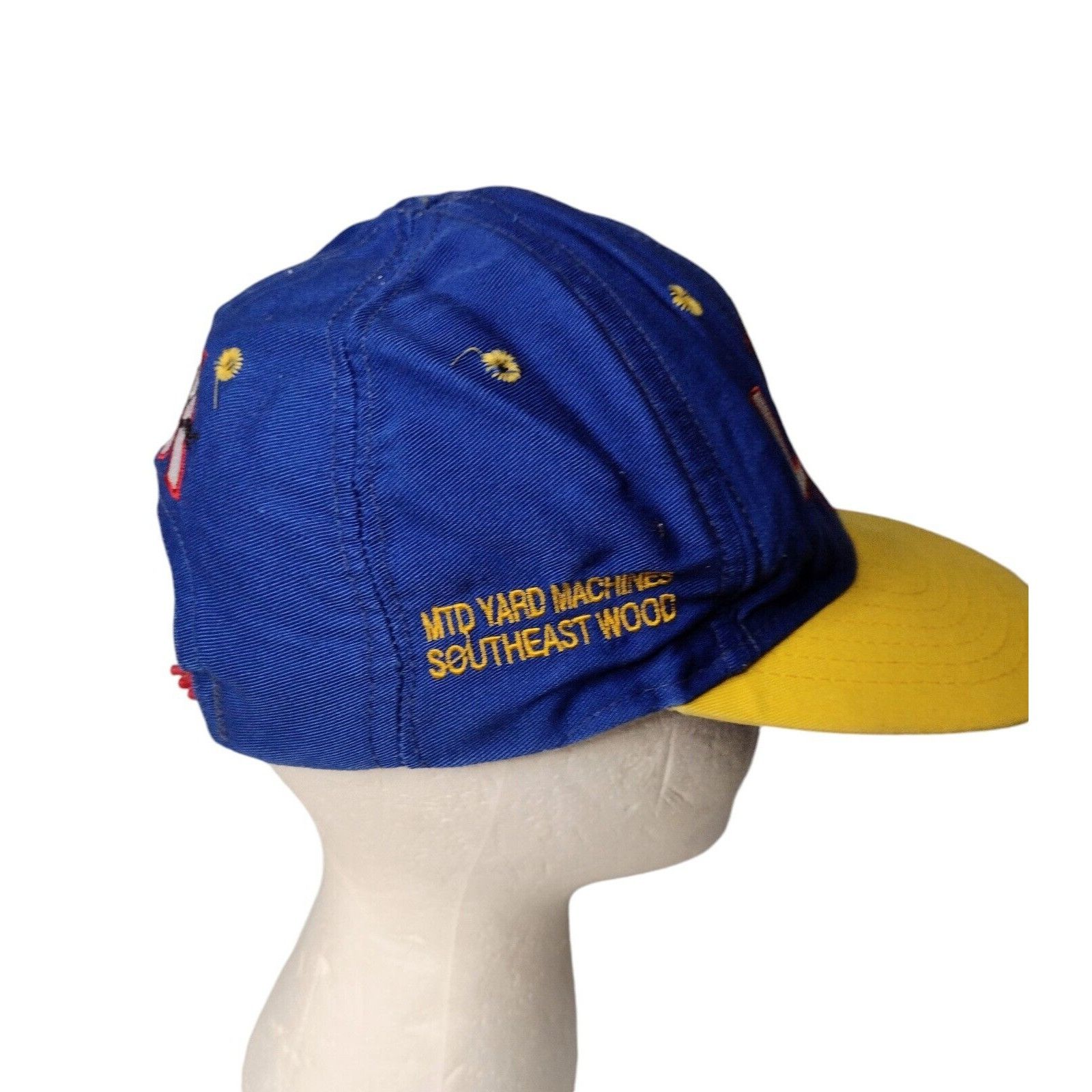 Vintage Team Lowe's 90s Racing Hat Cap #31 Mike Skinner Blue Snapbac Size ONE SIZE - 2 Thumbnail