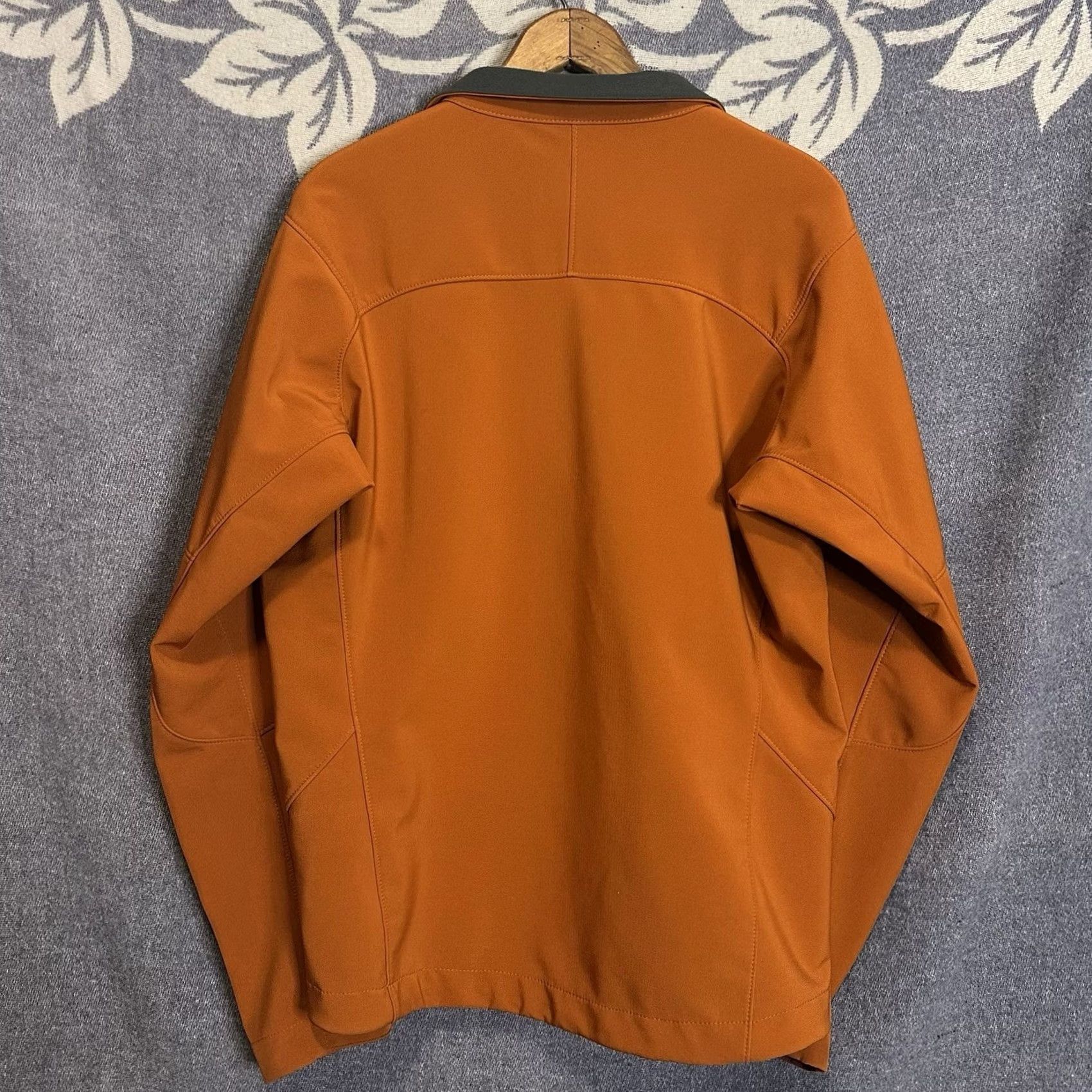 Patagonia Patagonia Adze Jacket Men M Orange Blue Gray Polartec Soft Shell Zip Weather Windbreaker Size US M / EU 48-50 / 2 - 6 Thumbnail