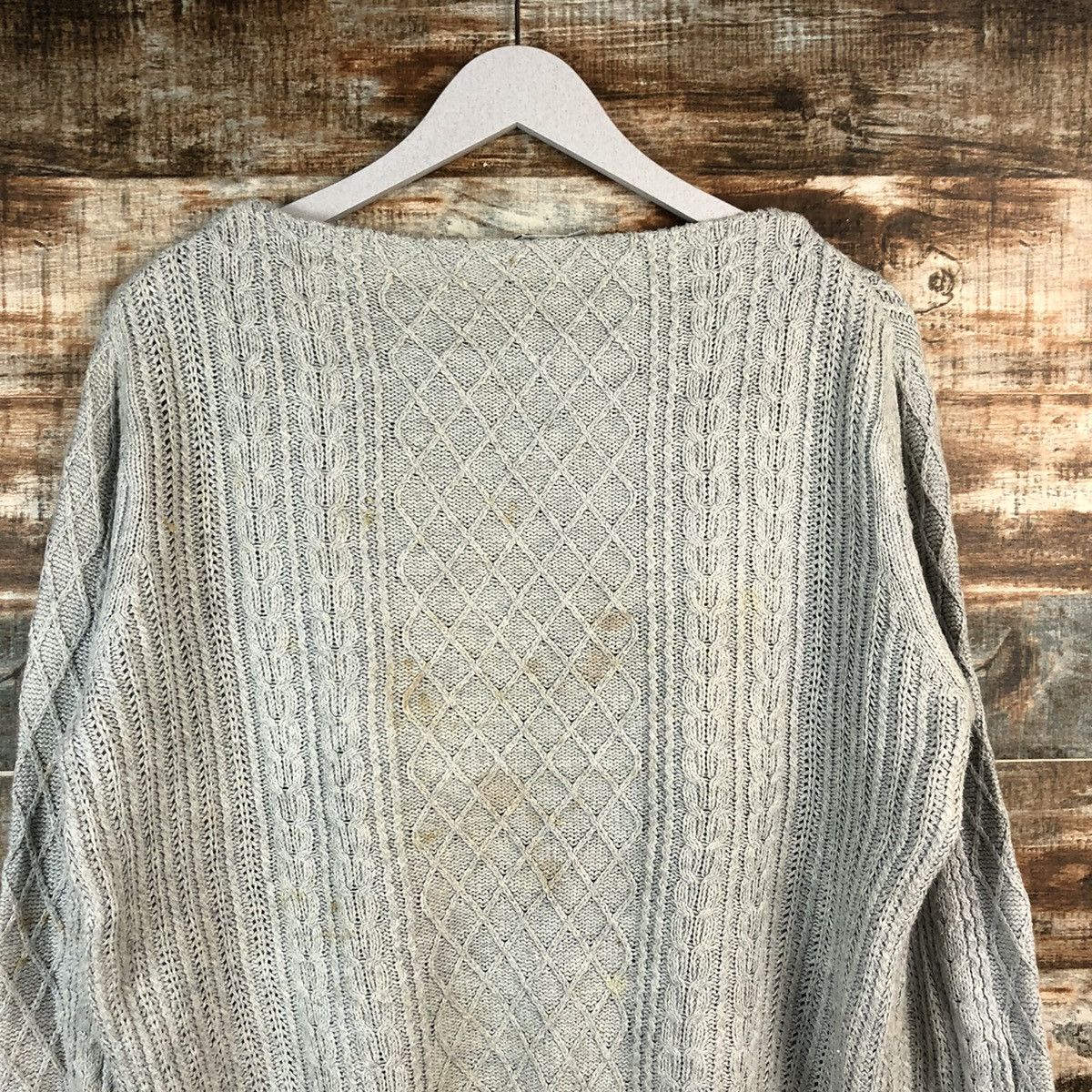Homespun Knitwear × Japanese Brand Japanese Brand vintage Grey Knitwear #A2474 Size US M / EU 48-50 / 2 - 5 Thumbnail
