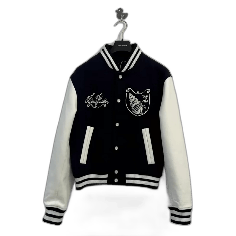 Louis Vuitton Louis Vuitton SS24 Marine Series Baseball Jacket-yf Size US L / EU 52-54 / 3 - 1 Thumbnail
