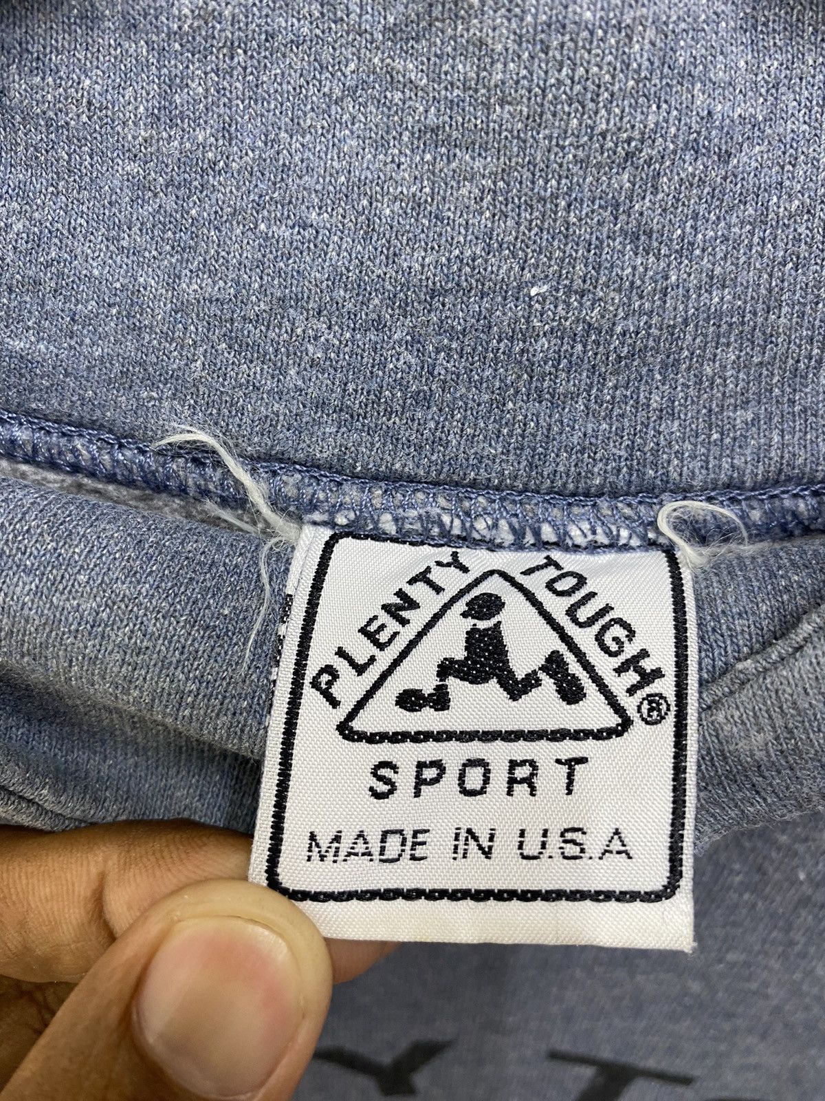 Vintage Vintage Plenty Tough Sport Sweatshirt Big Logo Turtleneck Size US L / EU 52-54 / 3 - 8 Thumbnail