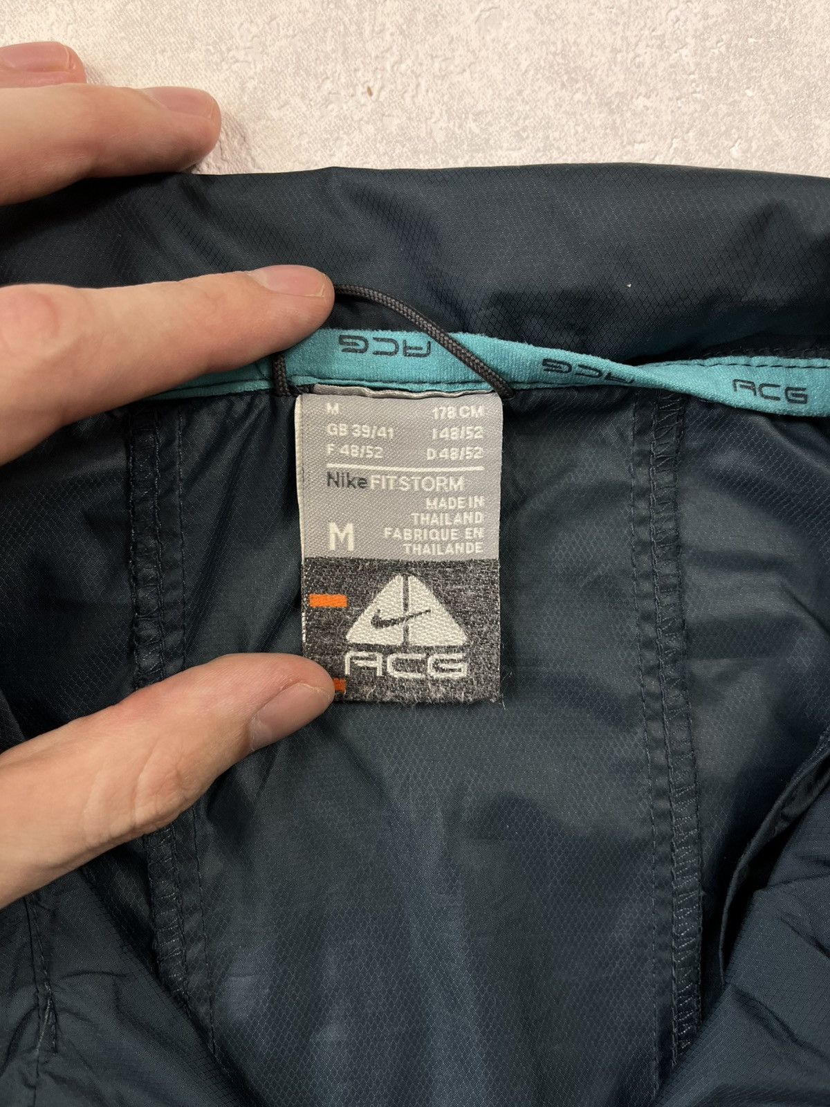 Nike ACG × Vintage 90’s NIKE ACG RETRO GORPCORE SWOOSH LOGO RARE TRACK JACKET Size US M / EU 48-50 / 2 - 3 Thumbnail