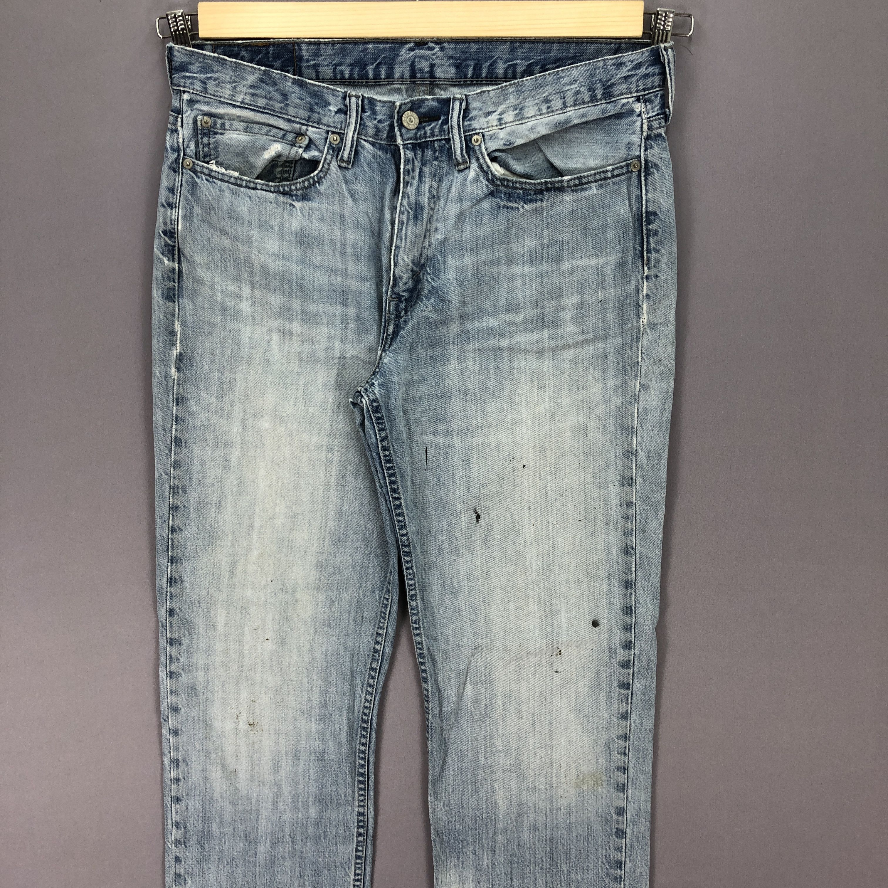 Levi's Vintage Levis Faded Blue Jeans Levi's Slim Skinny Denim Size US 36 / EU 52 - 3 Thumbnail