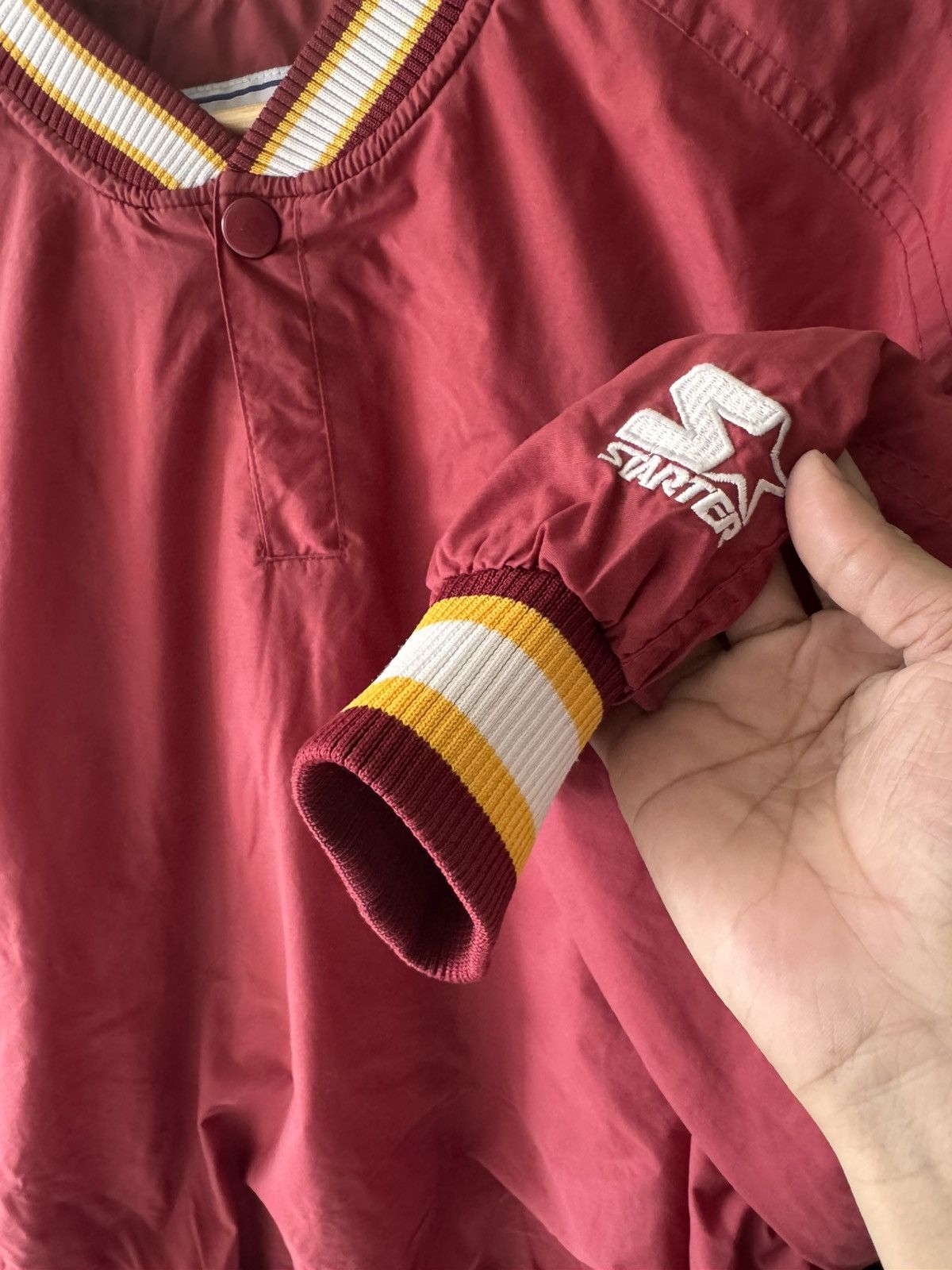 Starter VINTAGE 90s STARTER BY PRO LINE NFL REDSKIN Size US XL / EU 56 / 4 - 5 Thumbnail