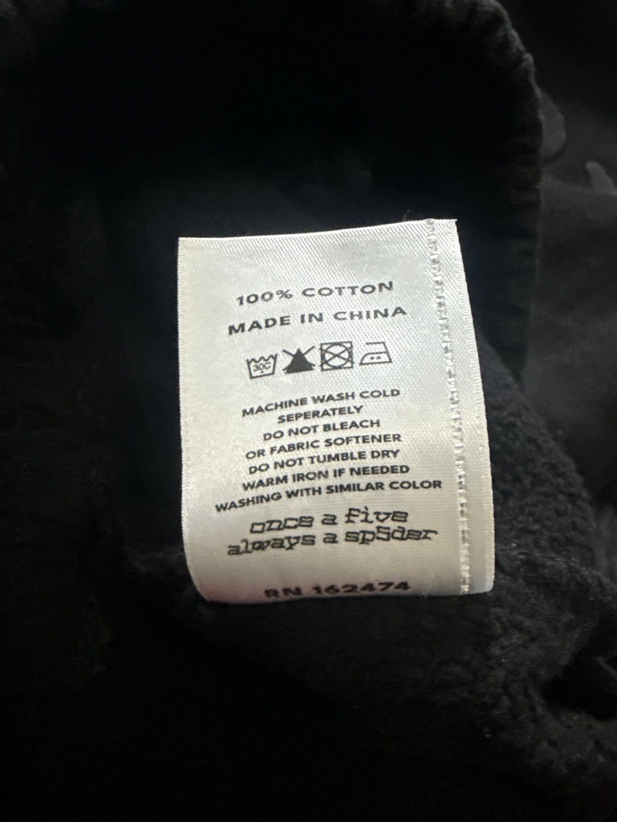 Sp5der Black OG Logo V2 Sweatshort Size US 28 / EU 44 - 4 Thumbnail