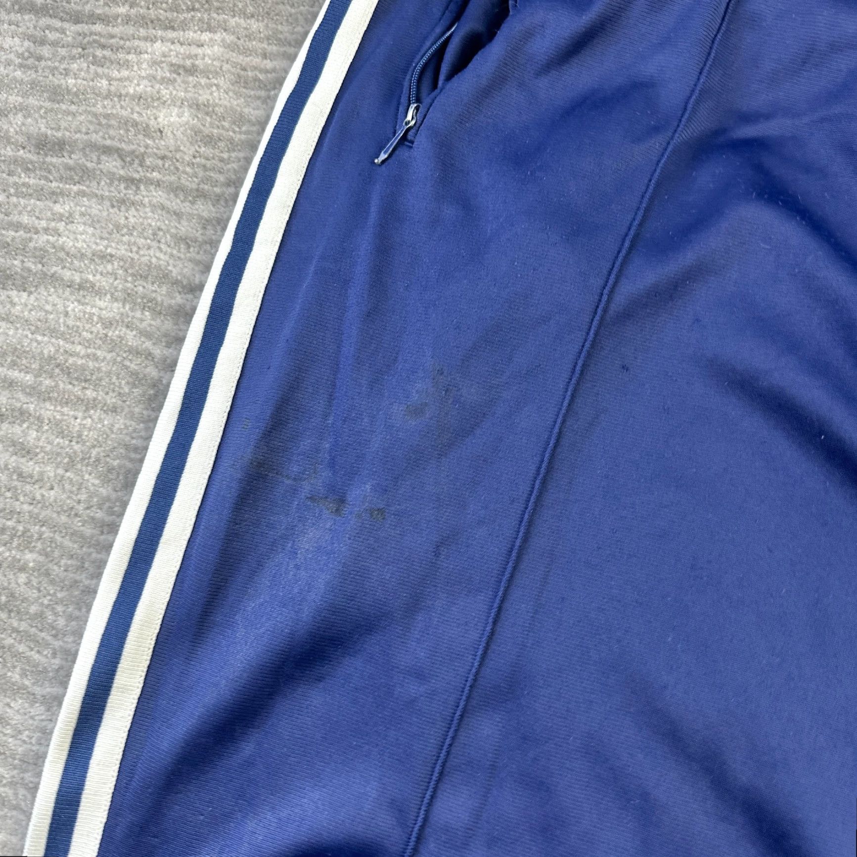 Adidas VINTAGE Adidas Pants Mens XL Blue Firebird Sweatpants Tricot Track Sweatpants Firebird adidas Originals Size US 36 / EU 52 - 4 Thumbnail