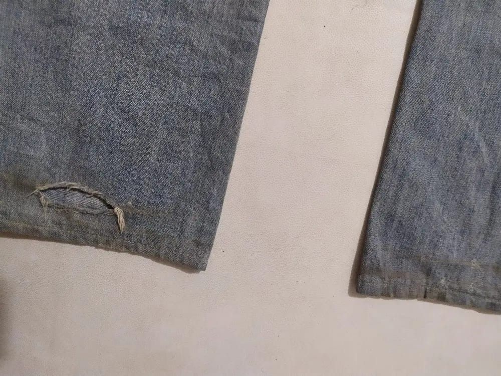 Japanese Brand Big Train Japan Patchwork Denim Size US 31 - 10 Thumbnail