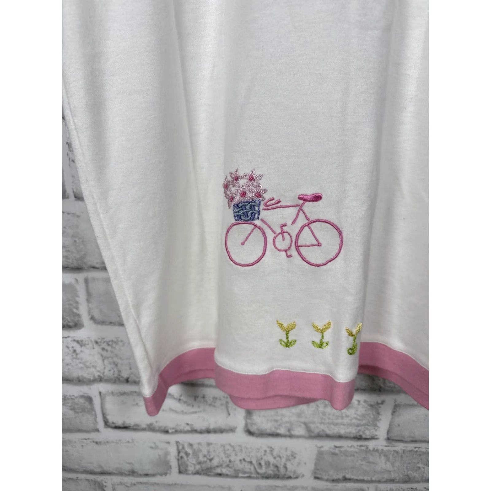 Vintage VINTAGE Storybook Knits Sweater Shirt Embroidered Cardigan Womens S White Size S / US 4 / IT 40 - 7 Thumbnail