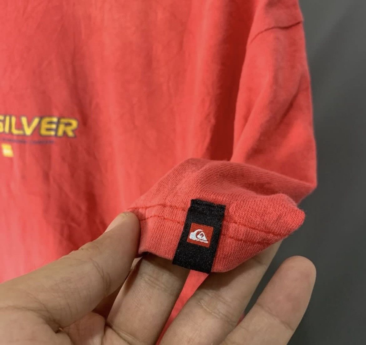 Quiksilver × Vintage Vintage Short sleeve Quicksilver Size US L / EU 52-54 / 3 - 7 Thumbnail