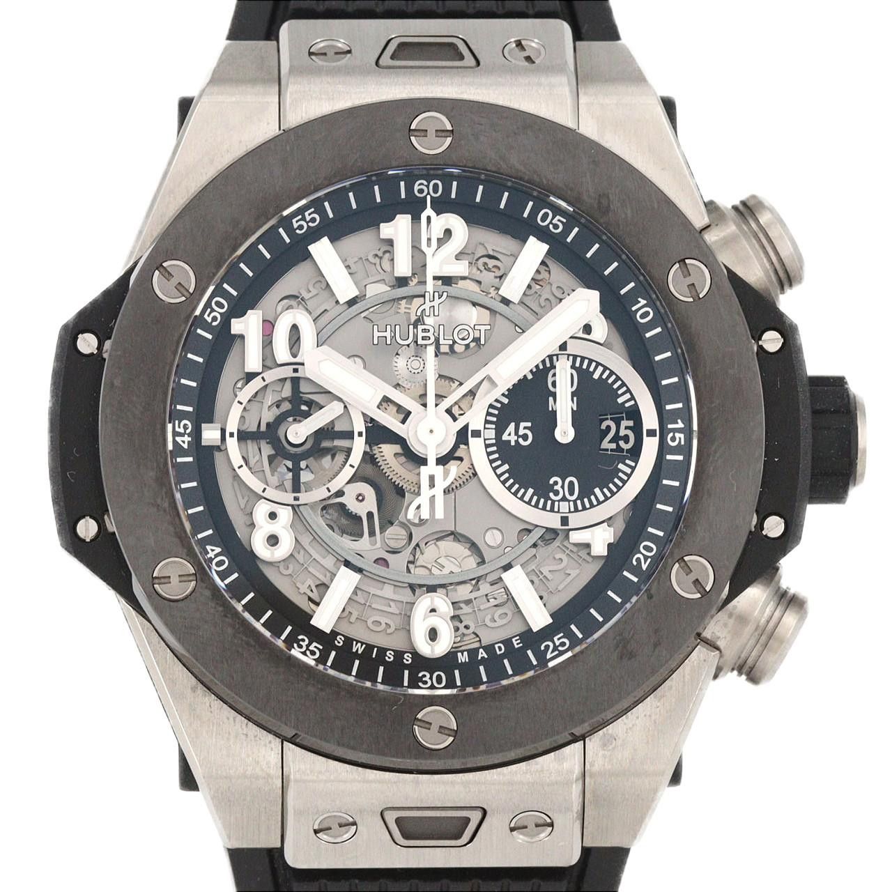 Hublot Hublot Hublot Big Bang Unico Titanium Ceramic Automatic Metal Automatic 421.NM.1170.RX DUTY FREE for USA Size ONE SIZE - 1 Thumbnail