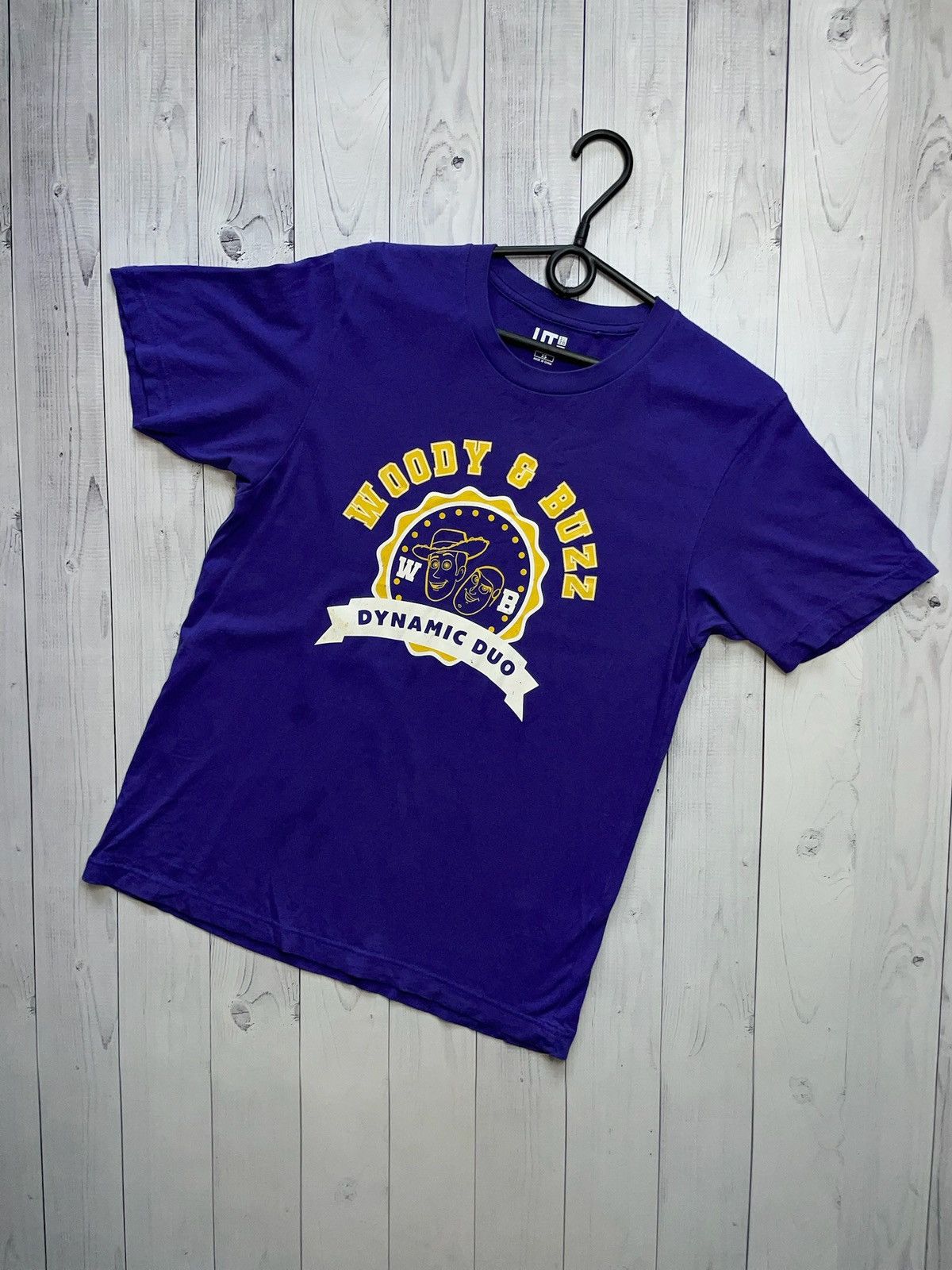 Cartoon Network × Uniqlo Uniqlo x Pixar tee Woody & Buzz rare tee purple size Xs Size US XS / EU 42 / 0 - 1 Thumbnail