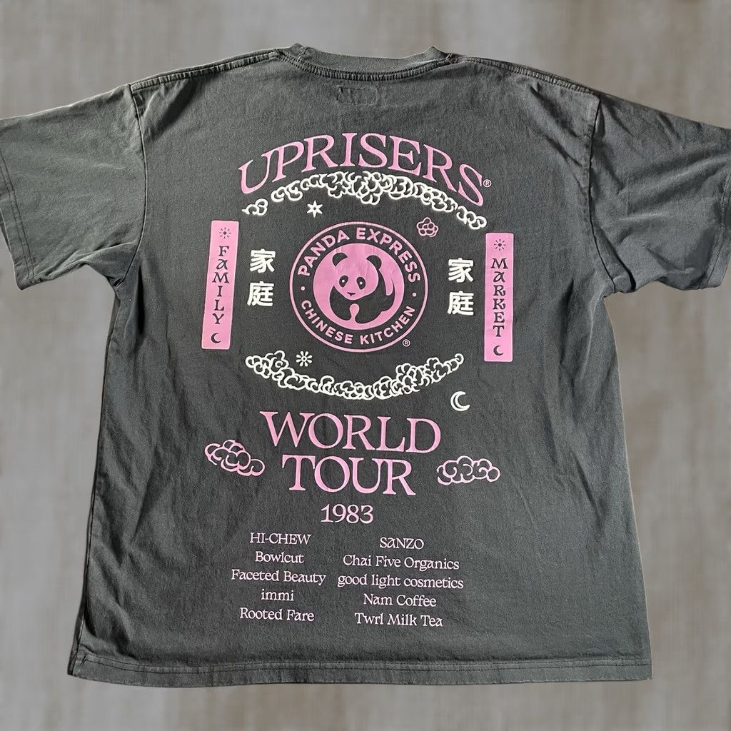 Express UPRISERS Panda Express Shirt Men’s Large Fast Food Tee Black L Mens T-Shirt Size US L / EU 52-54 / 3 - 1 Thumbnail