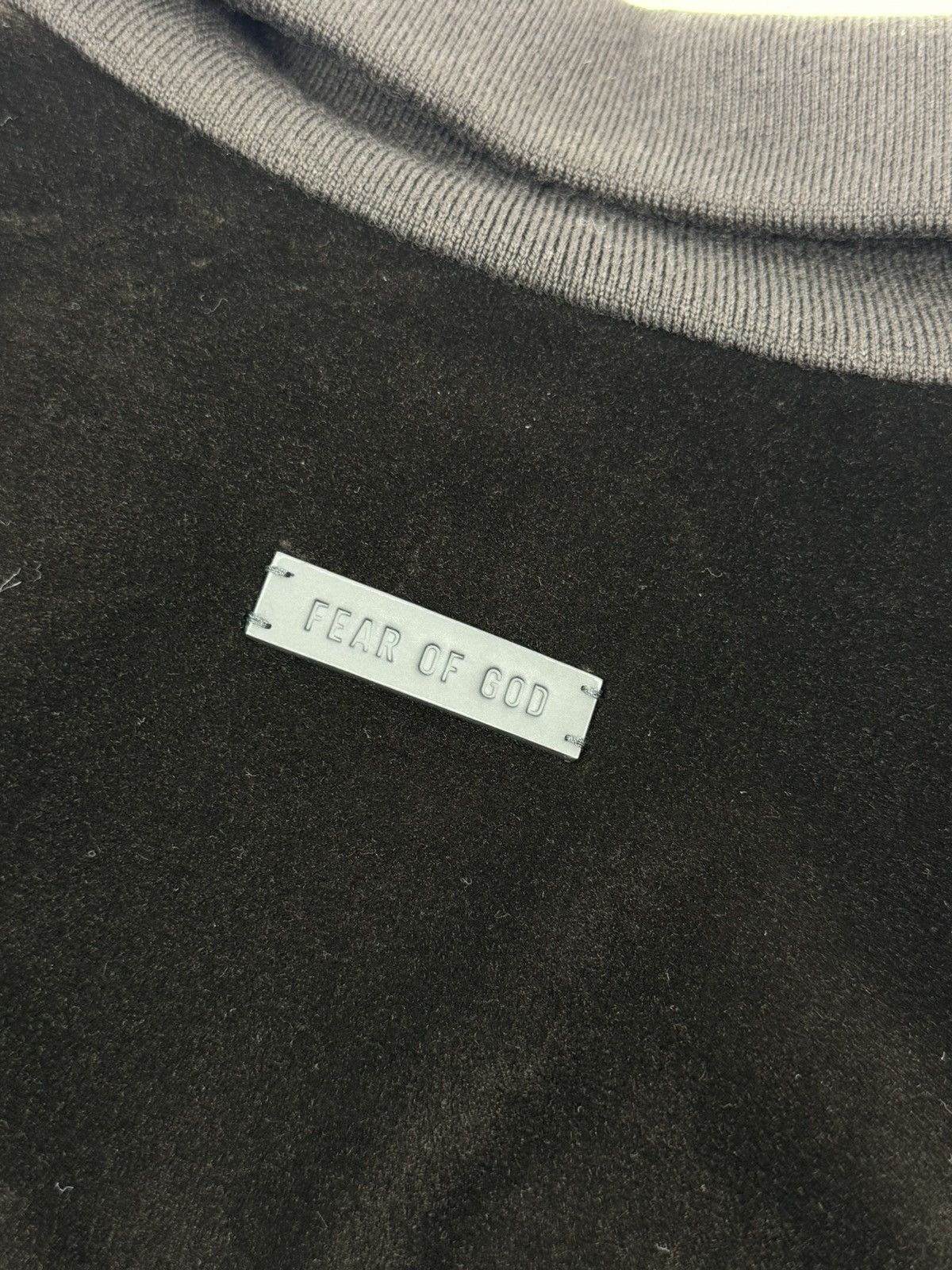 Fear of God VELVET OVERSIZED TRACK JACKET Size US M / EU 48-50 / 2 - 5 Thumbnail
