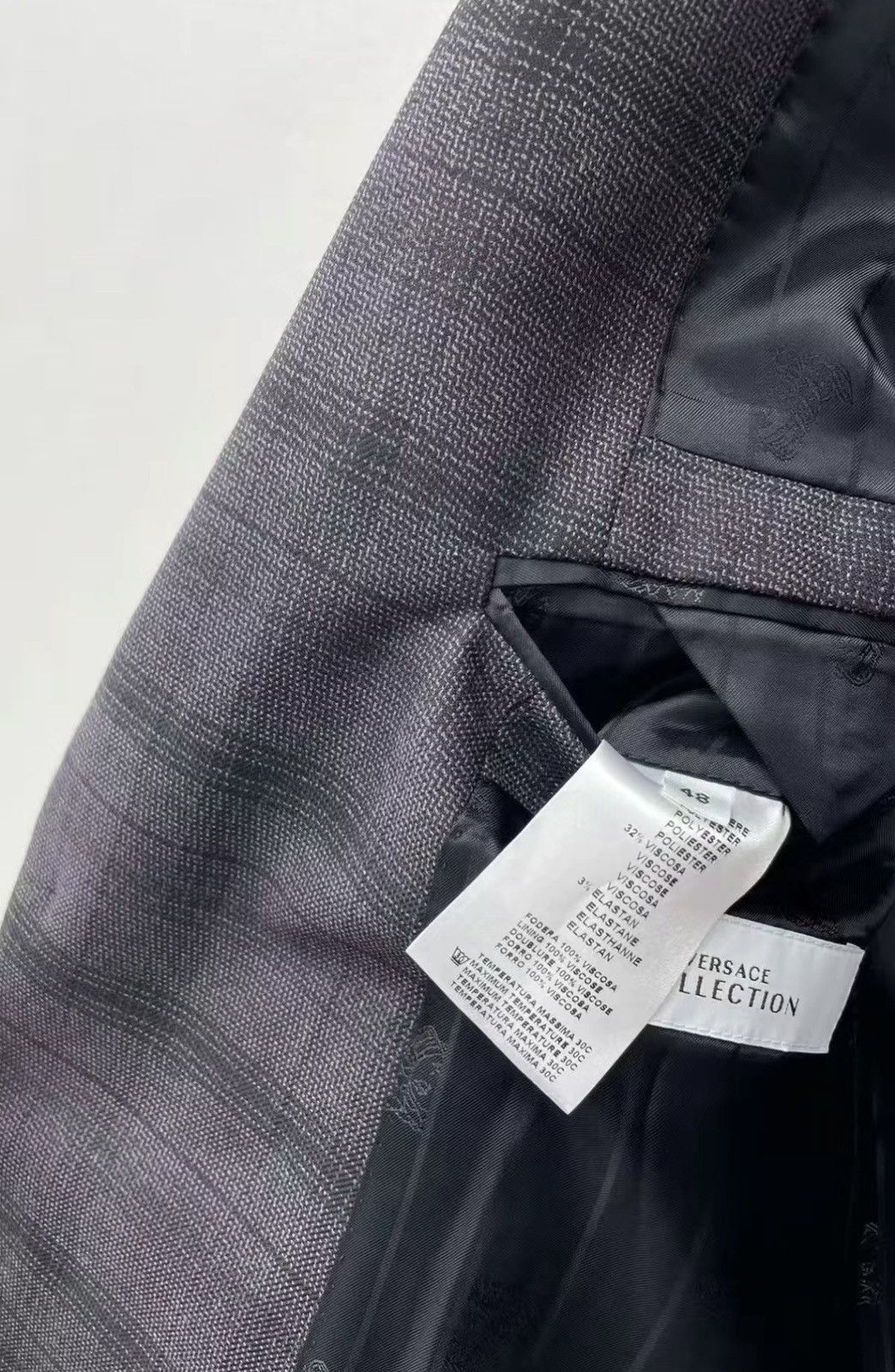 Versace VERSACE COLLECTION Stretch Casual Blazer J30 Size US S / EU 44-46 / 1 - 8 Thumbnail