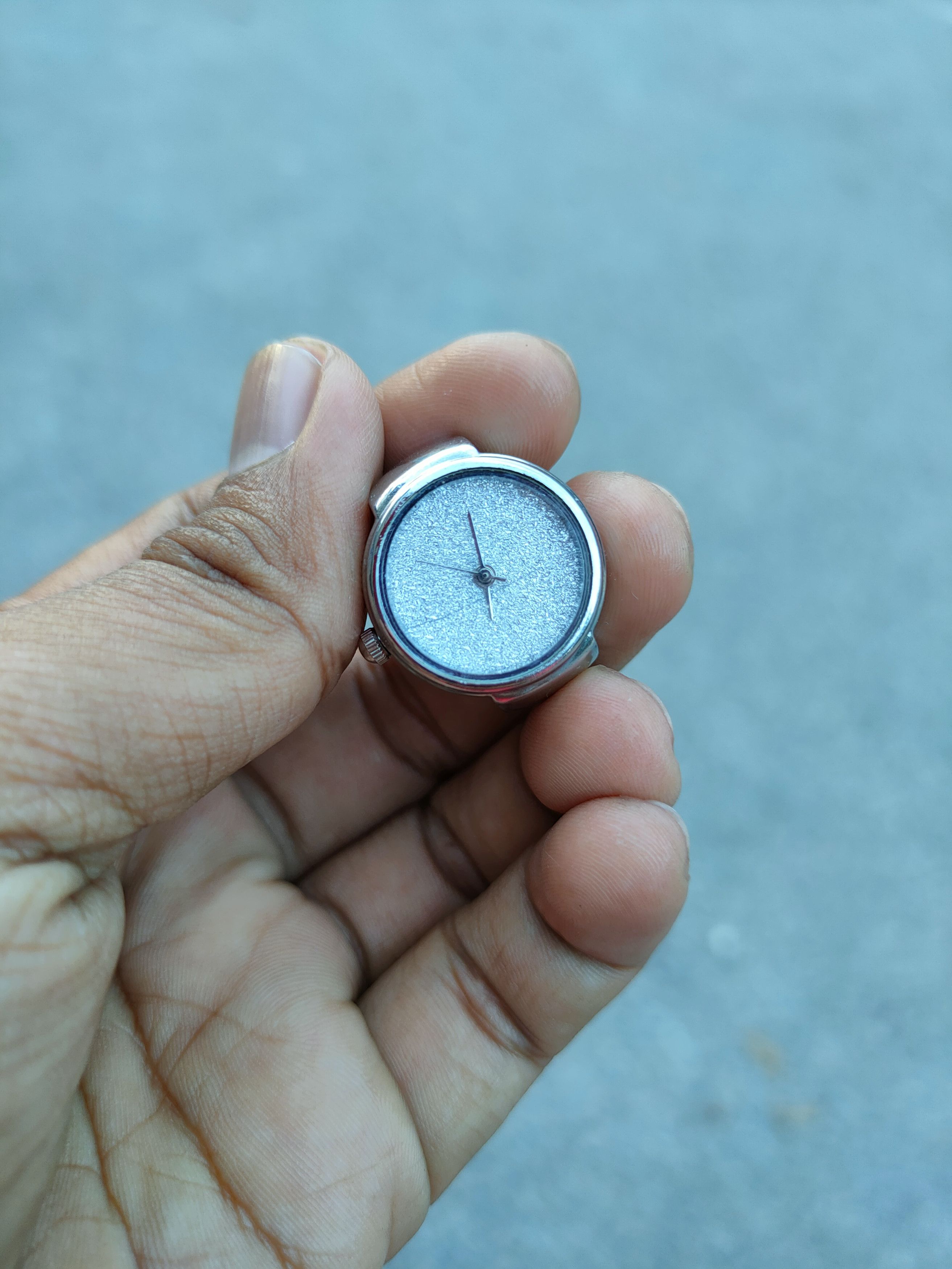 Japanese Brand Ring Watch silver stretchable japan #dlas Size ONE SIZE - 5 Thumbnail
