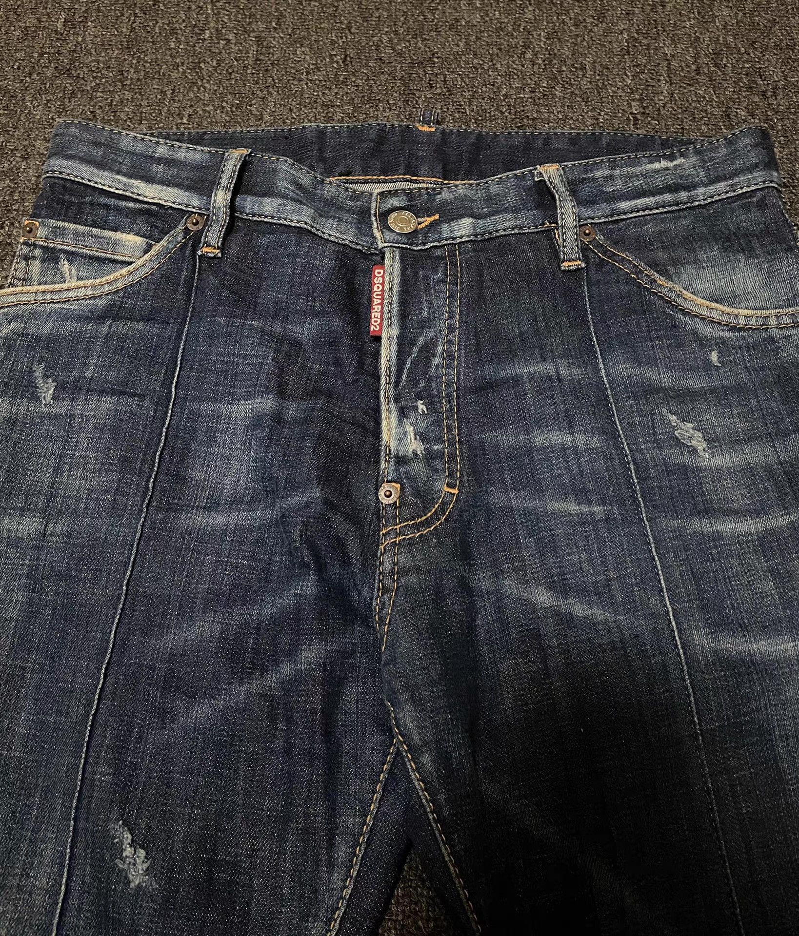 Dsquared2 Dsquared2 Richard slim bootcut jeans Q4 Size US 34 / EU 50 - 1 Thumbnail