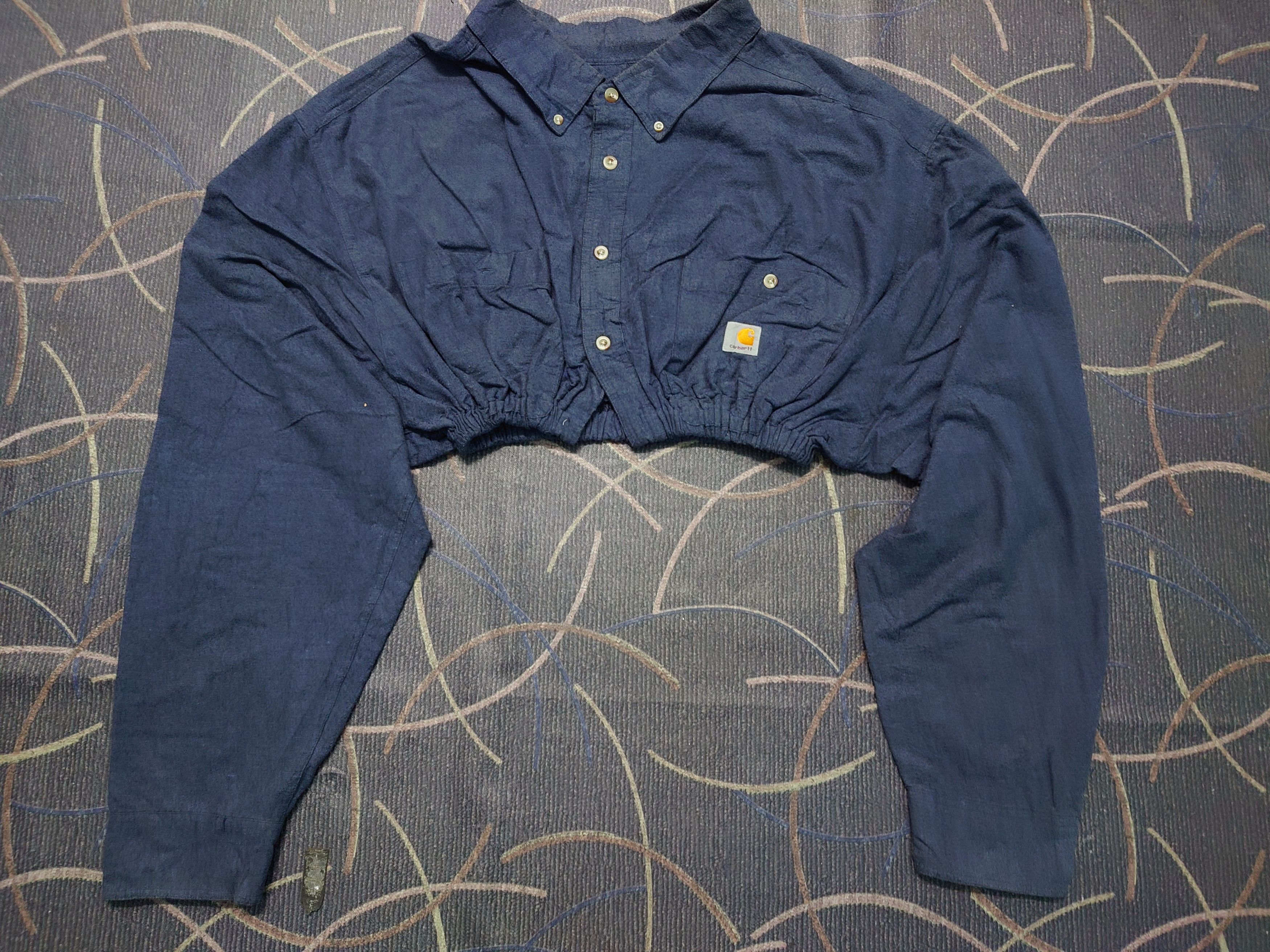 Carhartt Carhartt Cropped Button Up Shirt Size XL / US 12-14 / IT 48-50 - 1 Thumbnail