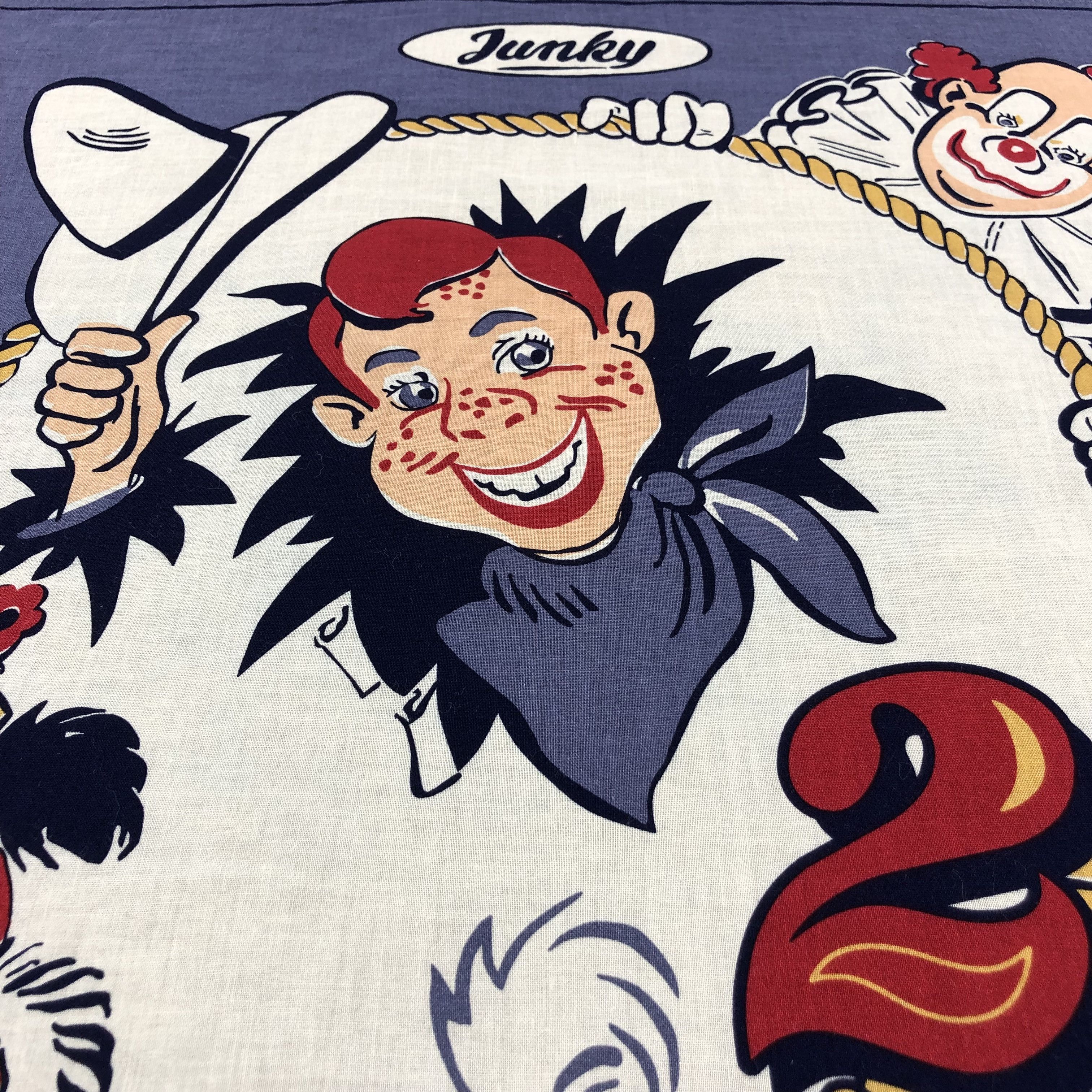 Anime × Vintage Junky 25th Anniversary Handkerchief Neckerchief Bandana X25 Size ONE SIZE - 3 Thumbnail