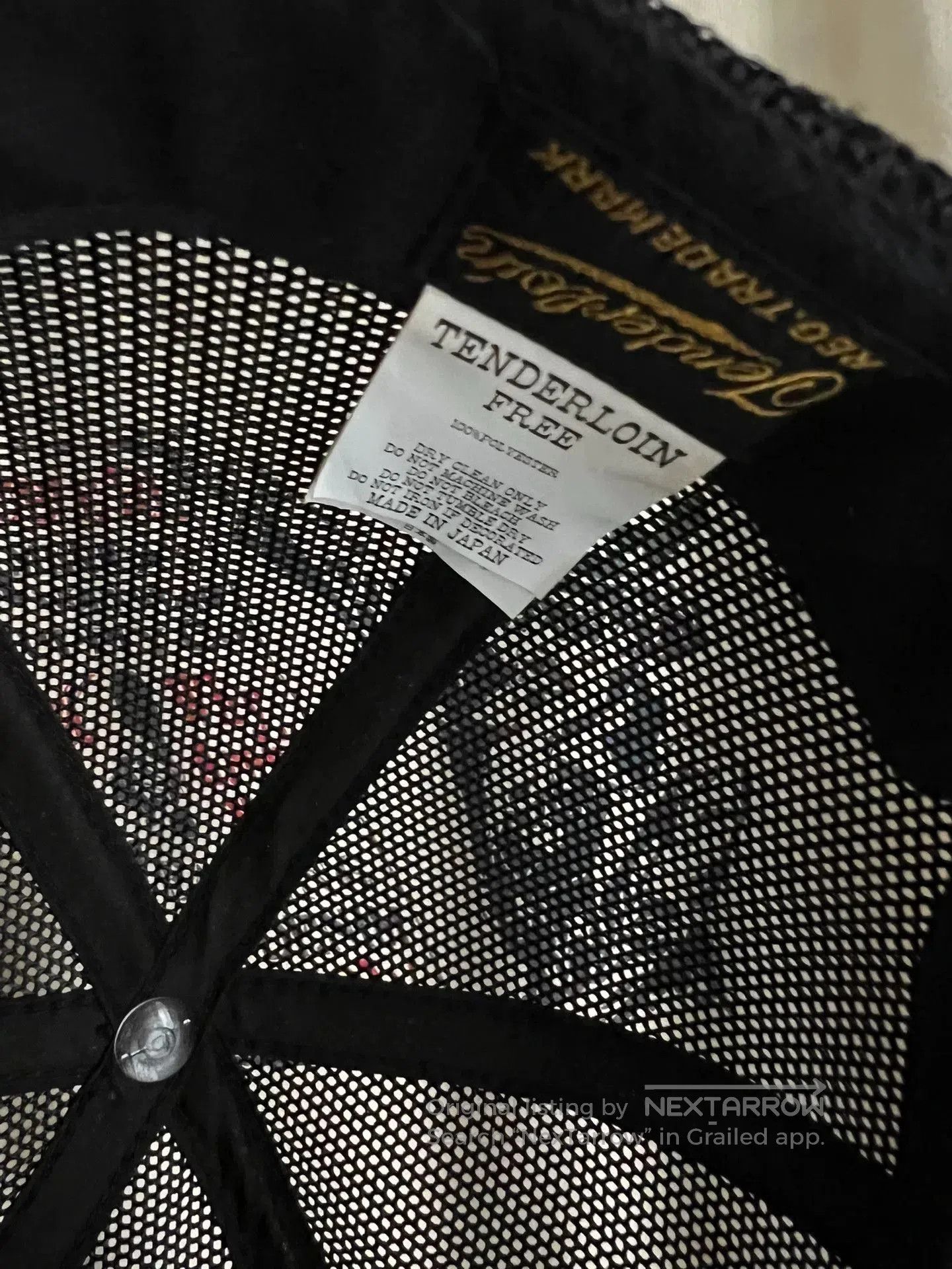 Tenderloin Rare Japanese Mesh Trucker Baseball Cap. Size ONE SIZE - 8 Thumbnail