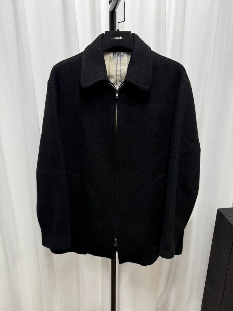 Yohji Yamamoto yohji yamamoto Woolen three-dimensional curve cut coat 2503 Size US L / EU 52-54 / 3 - 1 Thumbnail