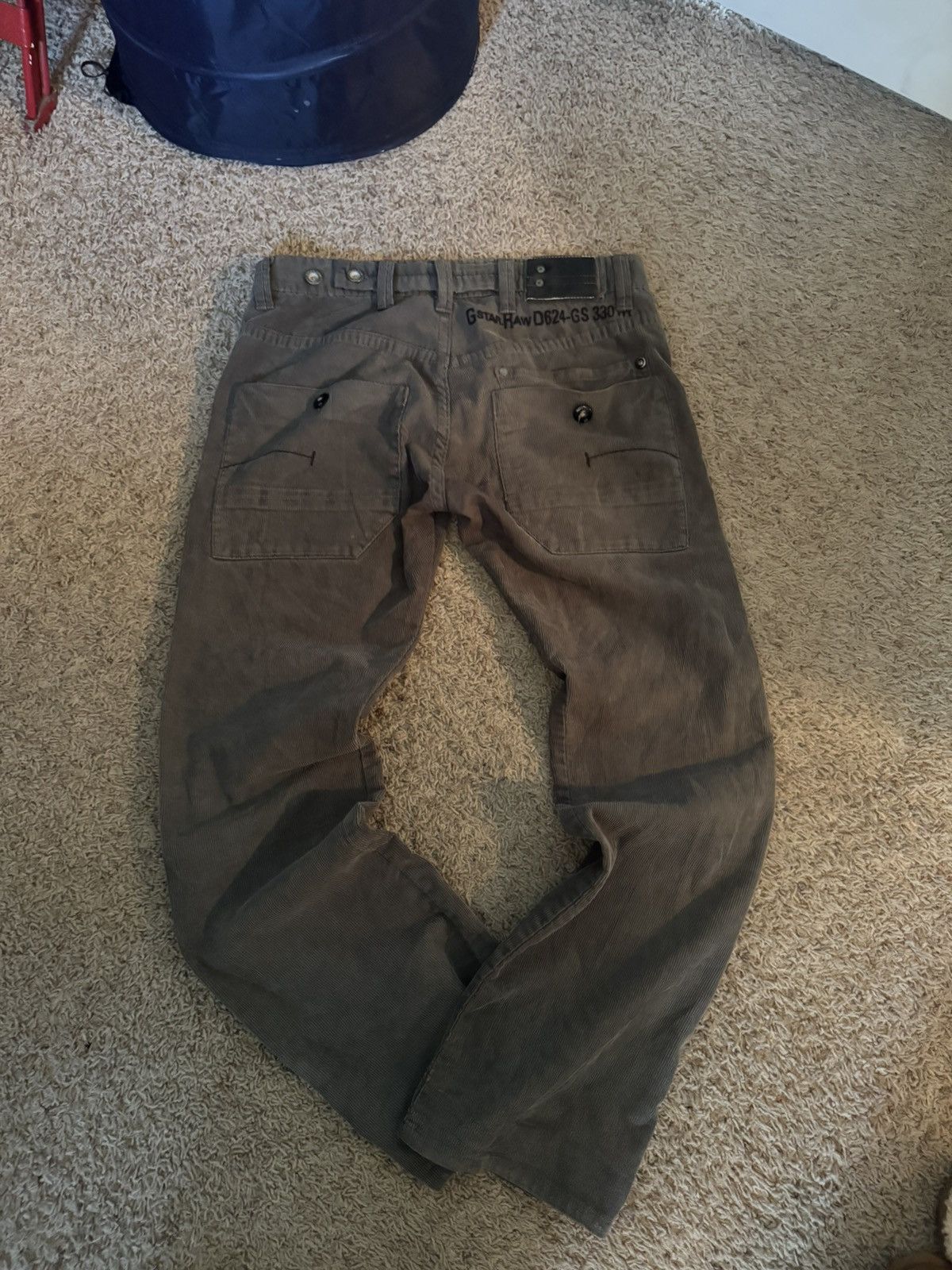 G-Star Corduroy Jean Pant Size US 32 / EU 48 - 2 Thumbnail