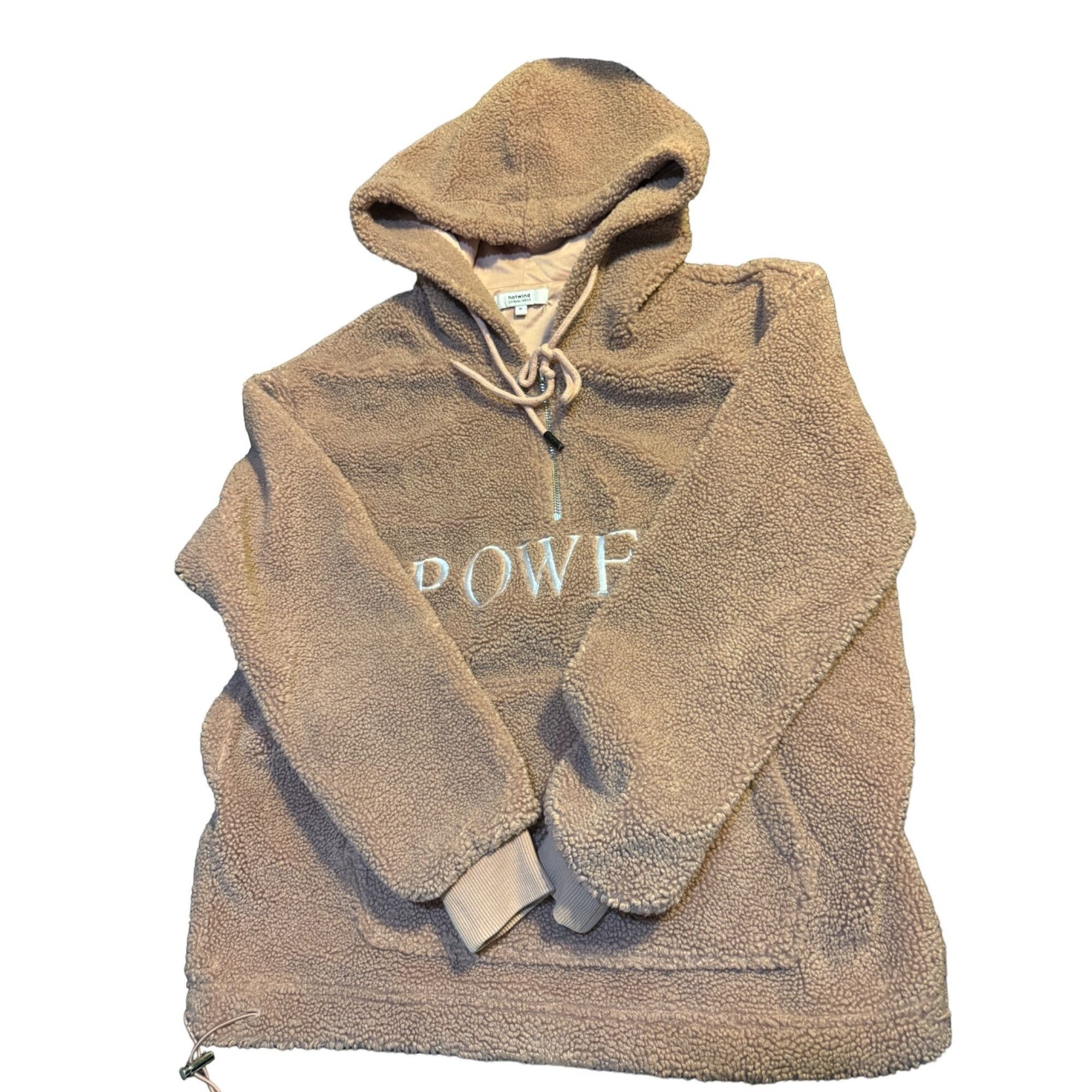 Other Womens Power Sherpa Pullover Hoodie M 100% Polyester Size M / US 6-8 / IT 42-44 - 6 Thumbnail