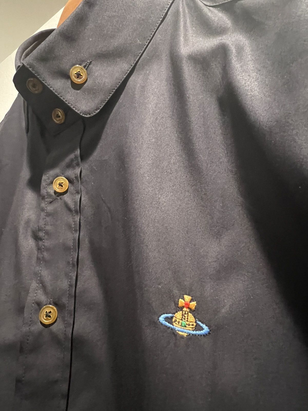 Vivienne Westwood Vivienne Westwood Two Button Krall Shirt Black size 48 Size US M / EU 48-50 / 2 - 4 Thumbnail
