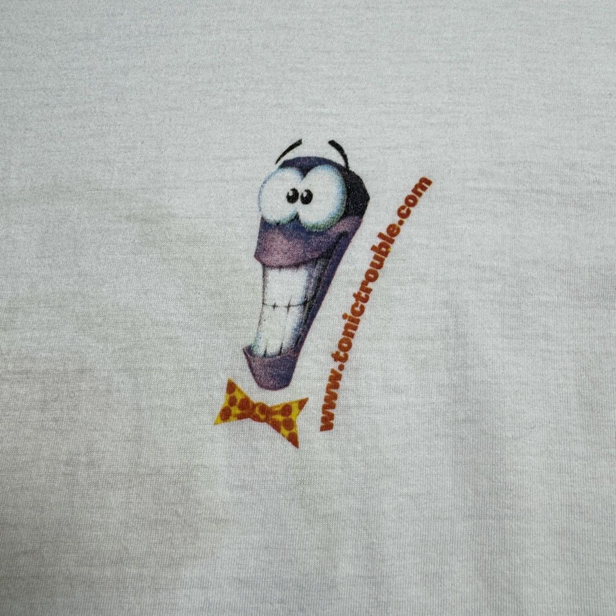 Playstation 1999 Tonic Trouble Ubisoft video game promo tee 90s nintendo Size US XL / EU 56 / 4 - 6 Thumbnail
