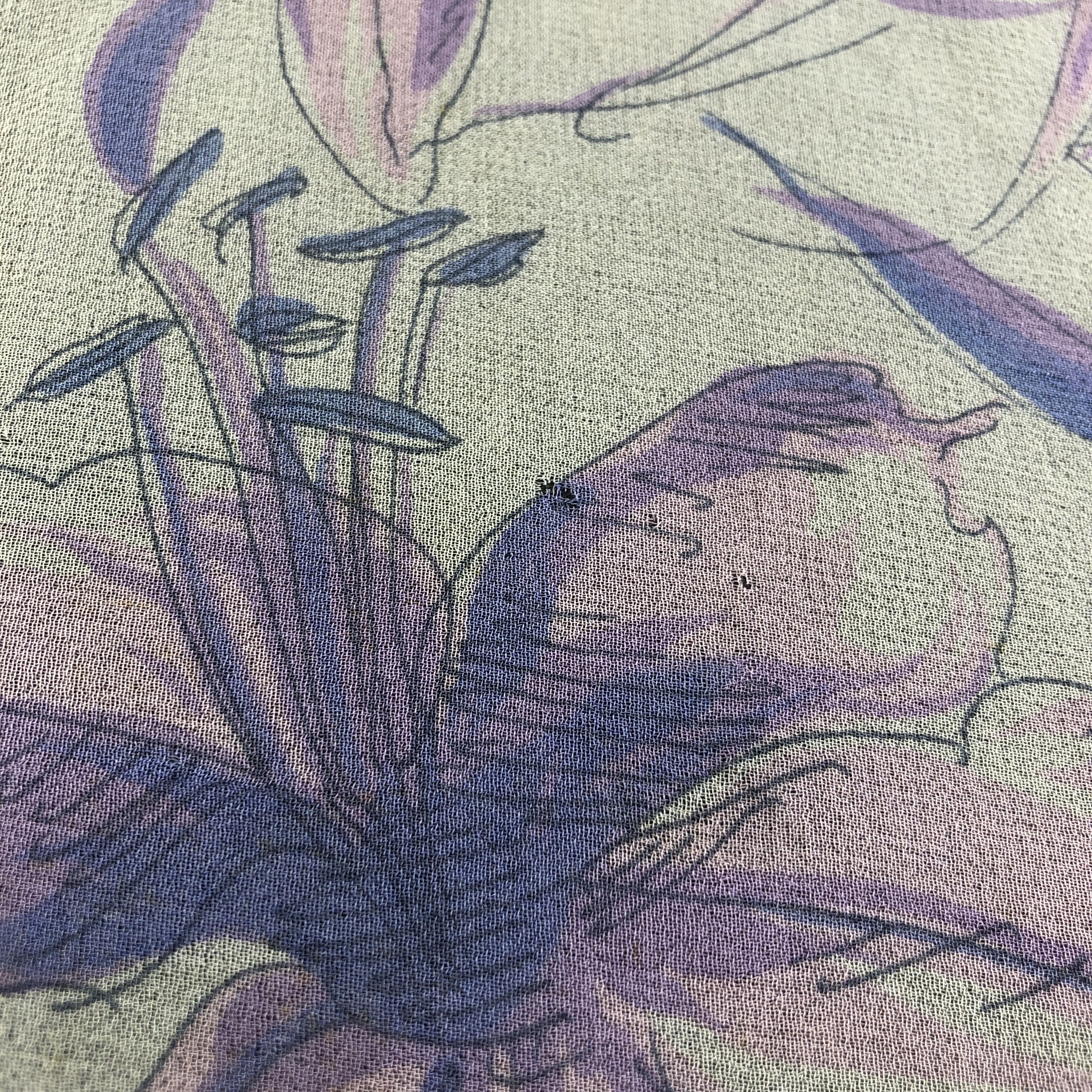 Hardy Amies Hardy Amies Floral Silk Scarf M1010 Size ONE SIZE - 9 Thumbnail