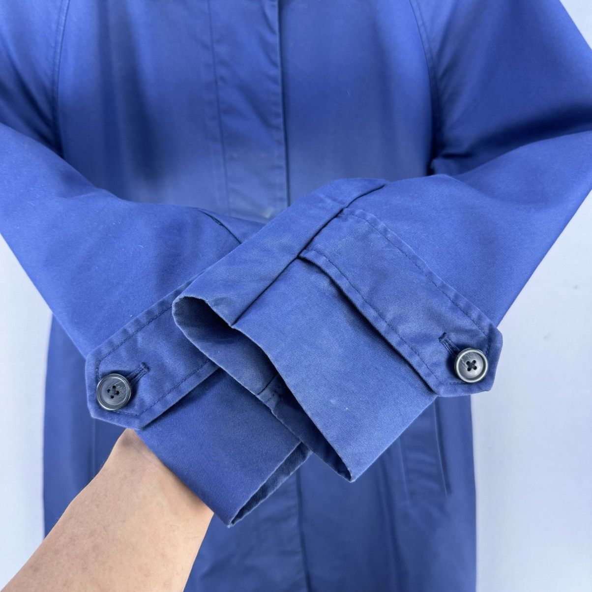 Uniqlo Uniqlo x Ines de La Fressange Navy Long Coat Size S / US 4 / IT 40 - 9 Thumbnail