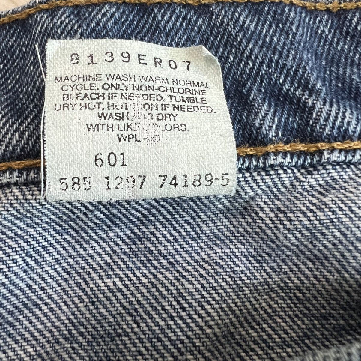Levi's Vintage 90s Levi's Jeans 505 Orange Tab USA Distressed 34x30 Size US 34 / EU 50 - 12 Thumbnail