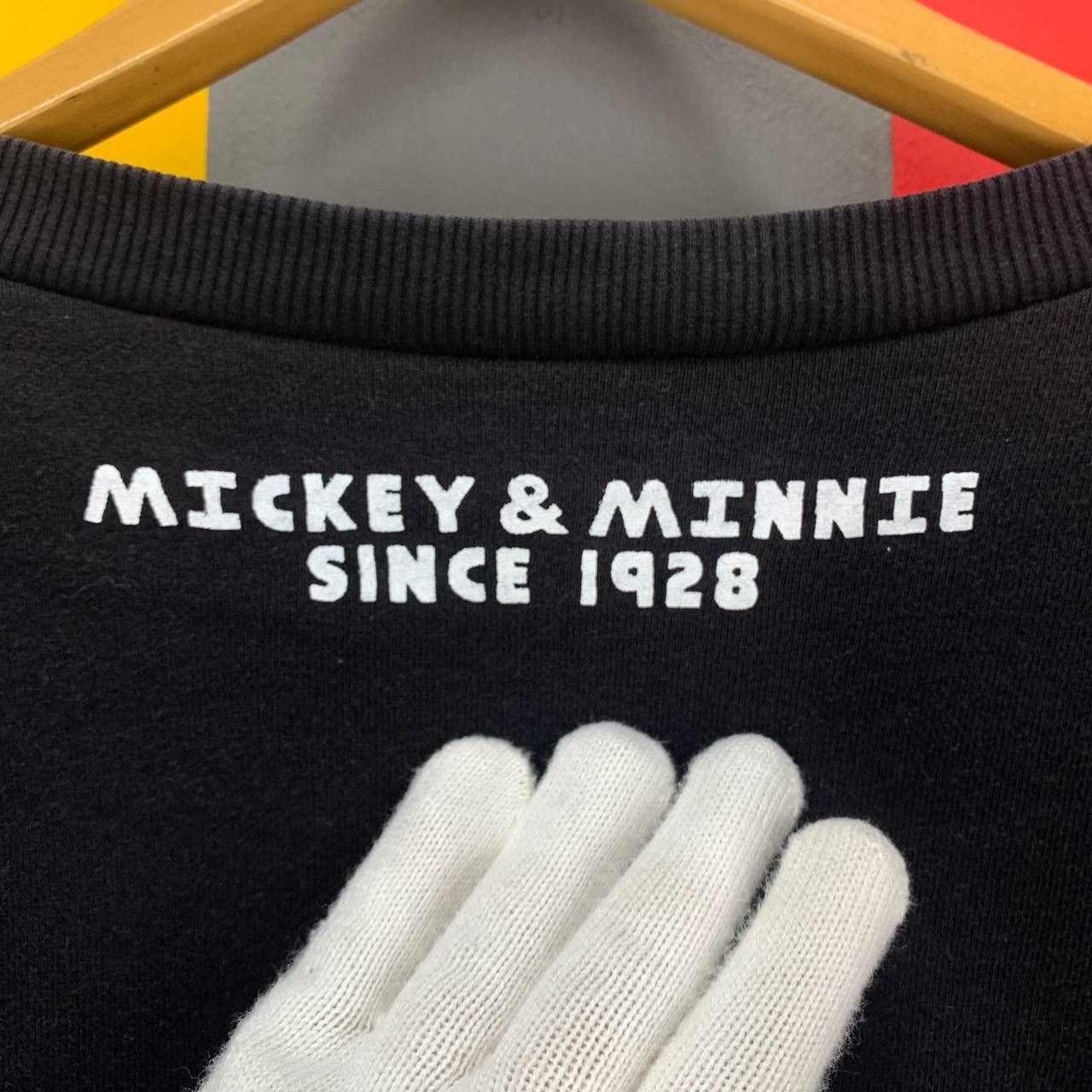 Disney MICKEY AND MINNIE Crew Neck Sweatshirt #2555/S Size US L / EU 52-54 / 3 - 9 Thumbnail
