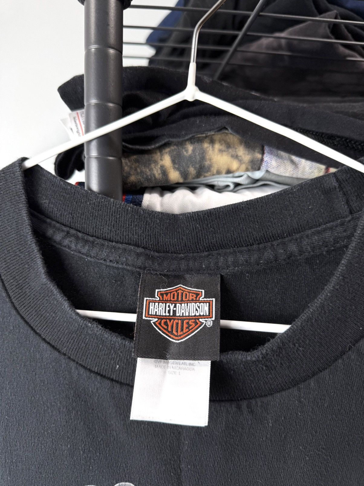 Harley Davidson Vintage Harley Davidson Clearwater Florida Sexy Girl T Shirt Size US L / EU 52-54 / 3 - 5 Thumbnail