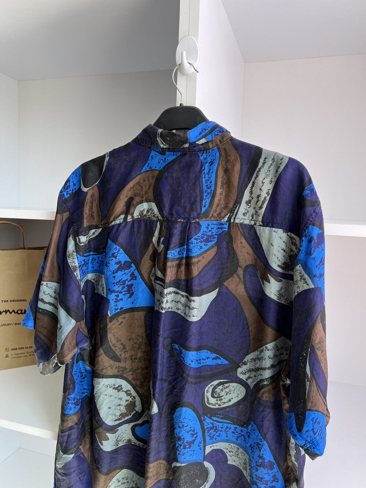 Designer × Vintage Vintage Baco Da Setta Short Sleeve Shirt Size US L / EU 52-54 / 3 - 9 Thumbnail