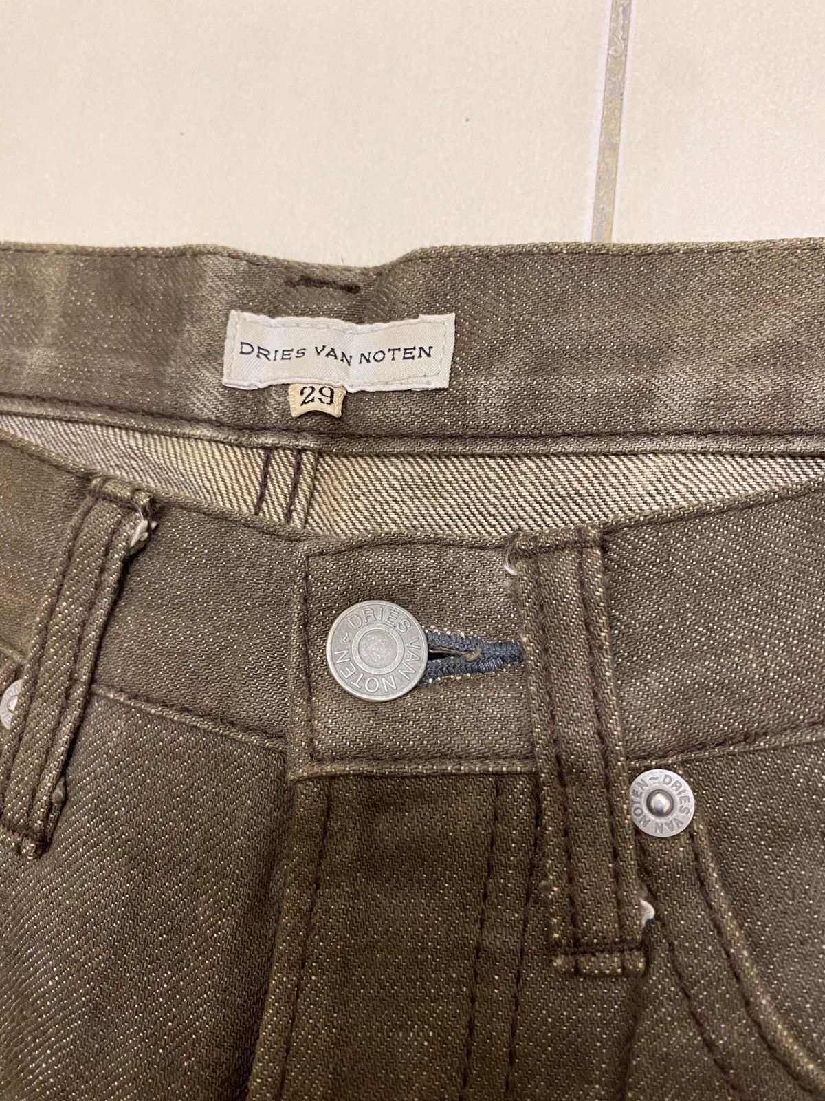 Dries Van Noten Dries Van Noten Red Line Selvedge Jeans Size US 29 - 7 Thumbnail