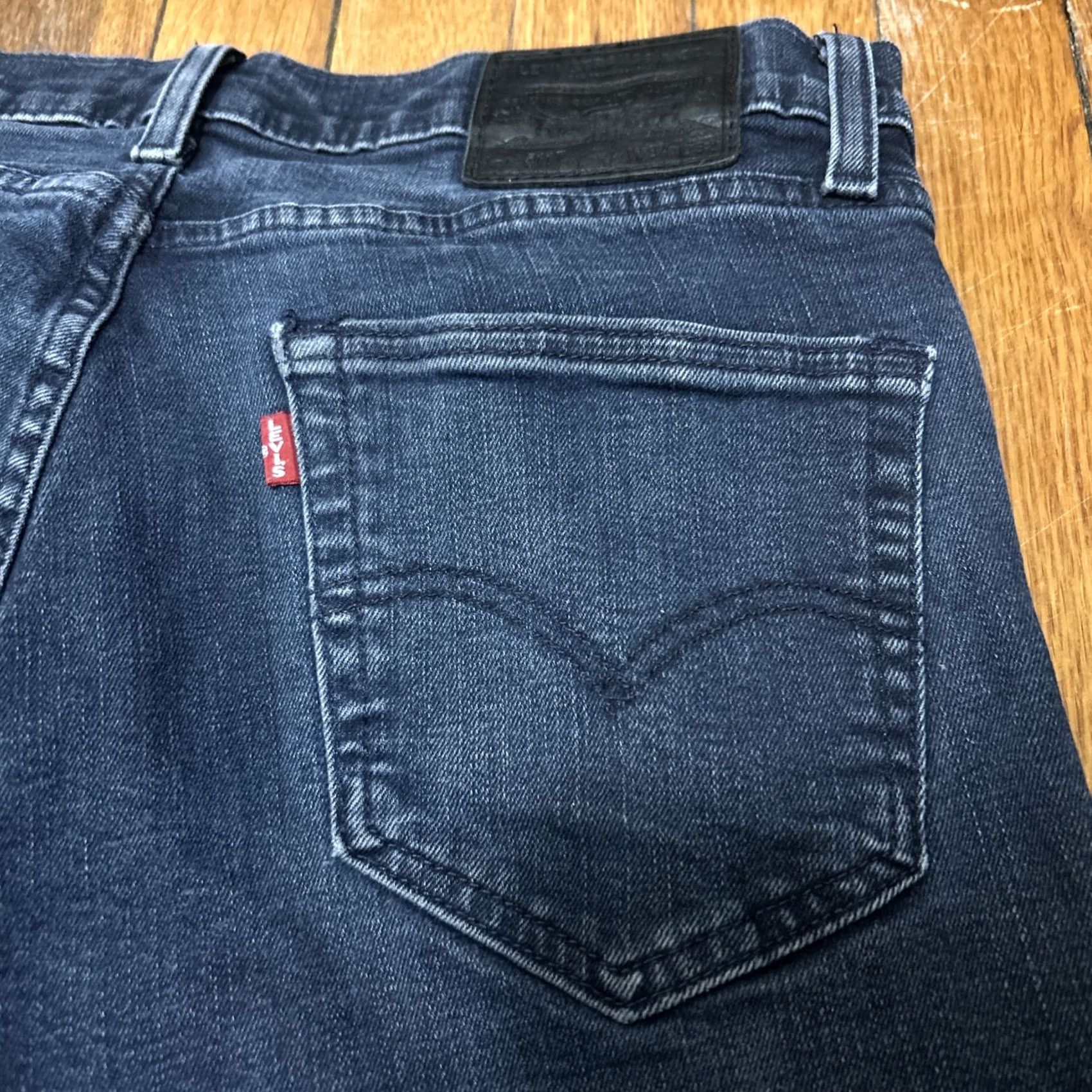 Levi's Levi's 511 Jeans Slim Fit 34x32 Denim Blue Mens Leather? Size US 34 / EU 50 - 5 Thumbnail