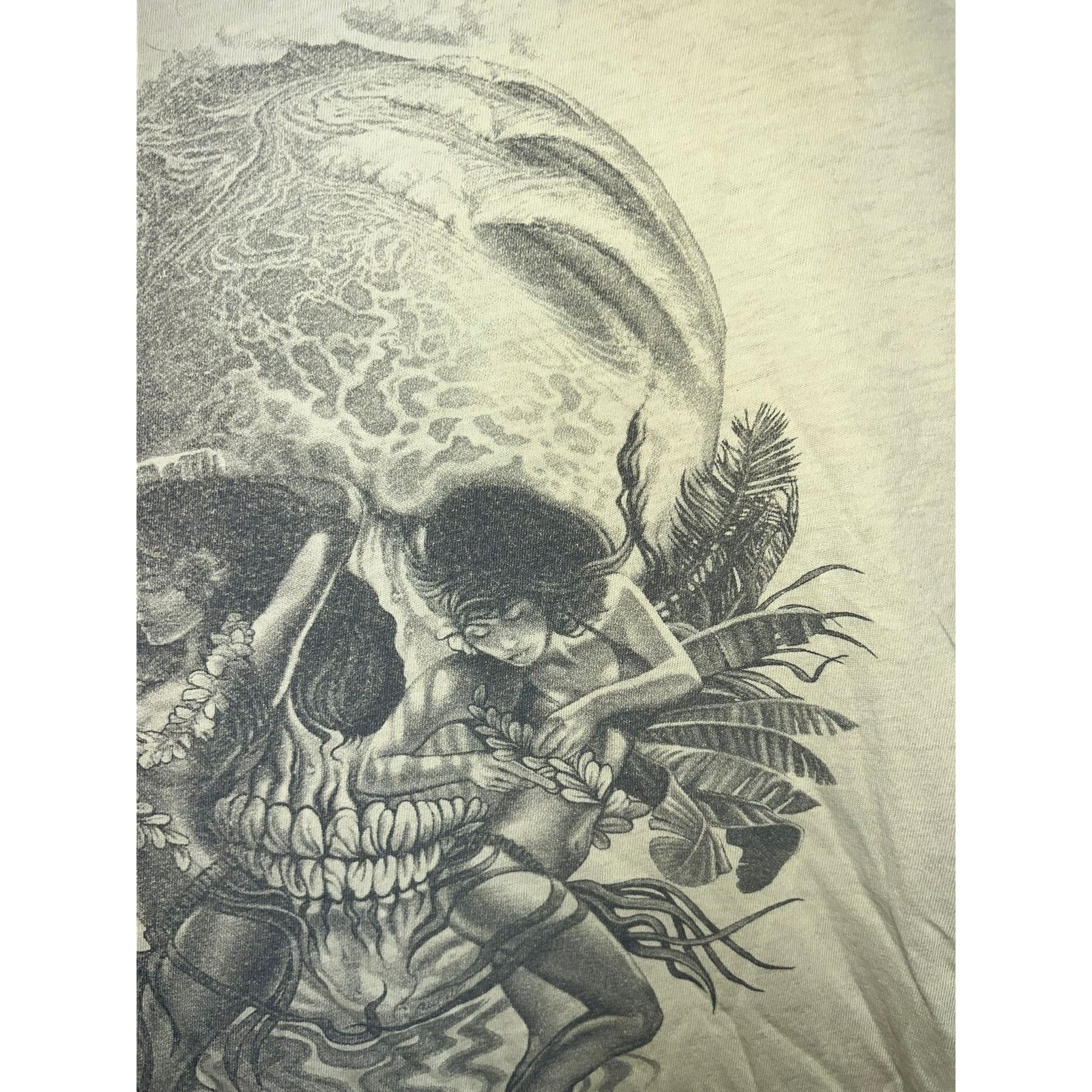 Quiksilver Y2K Quiksilver Skull Shirt Hawaiian Babe Premium Collection Size US S / EU 44-46 / 1 - 4 Thumbnail