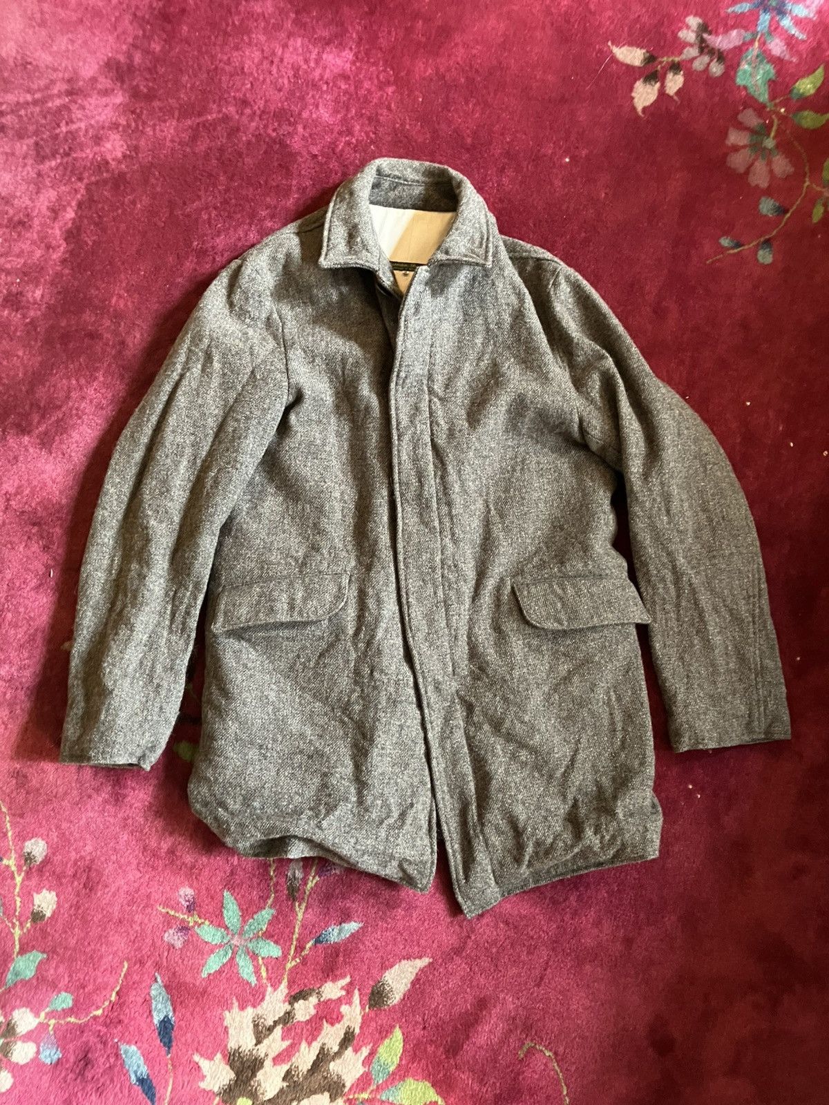 Paul Harnden Shoemakers Paul Harnden Long Mac Coat Grey | Grailed